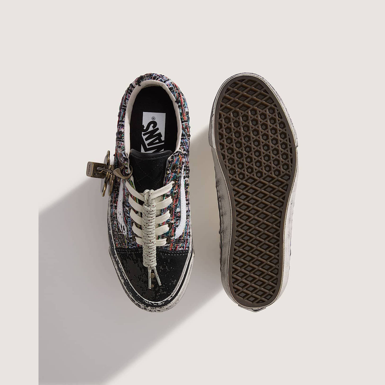 Vans Old Skool Premium Charms Black Grey Multi VN000D9VDE2 middle