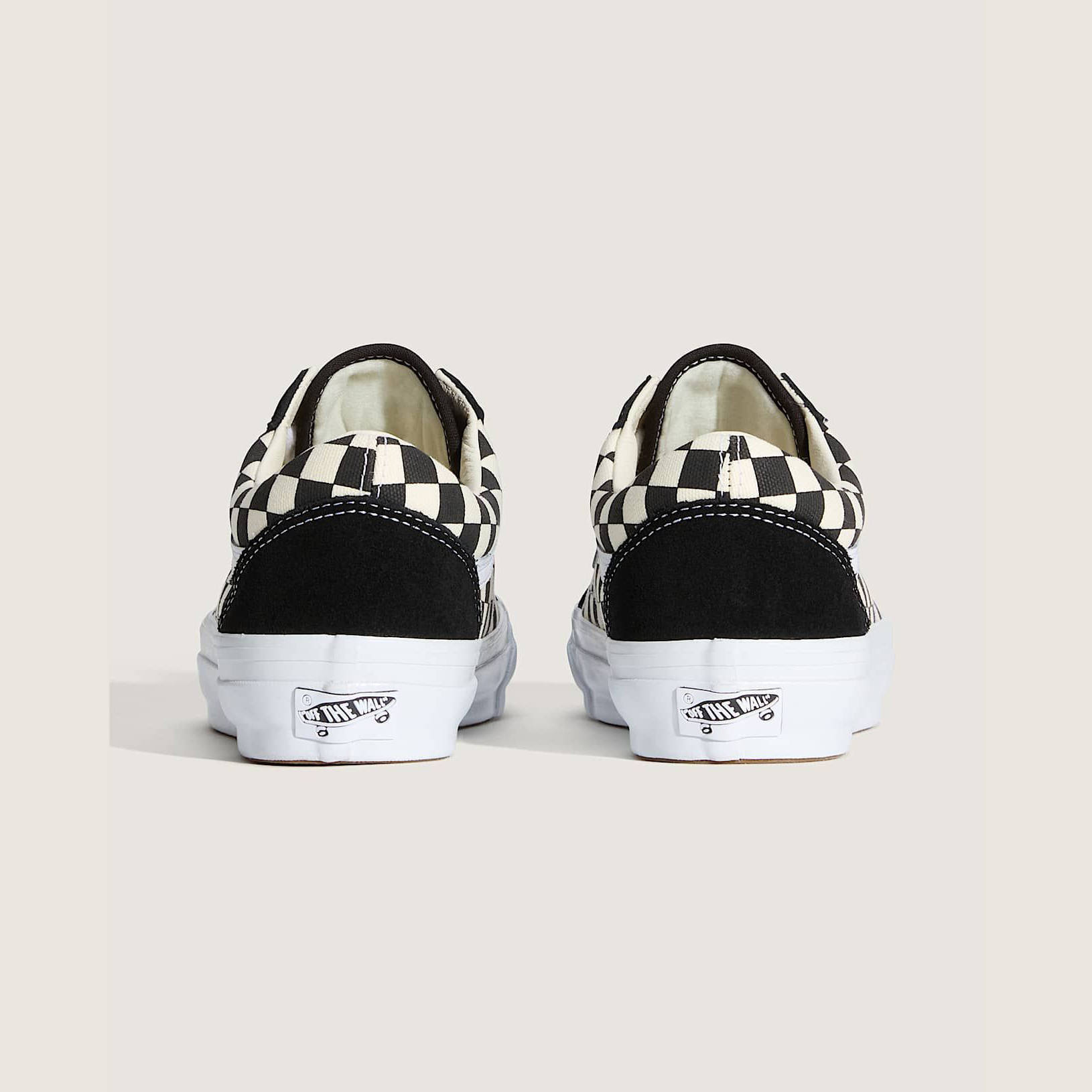 Vans Old Skool Reissue 36 Black Off White VN000CQD2BO back