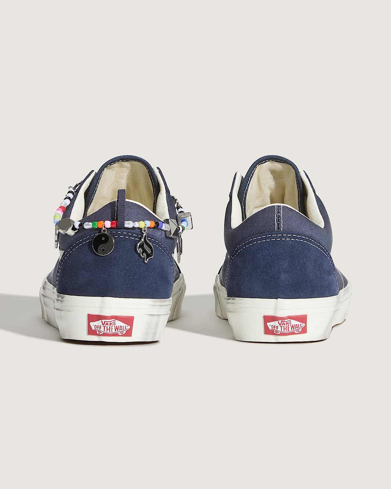 Vans Old Skool Shoe Parisian Night Blue VN000E9TJDU back