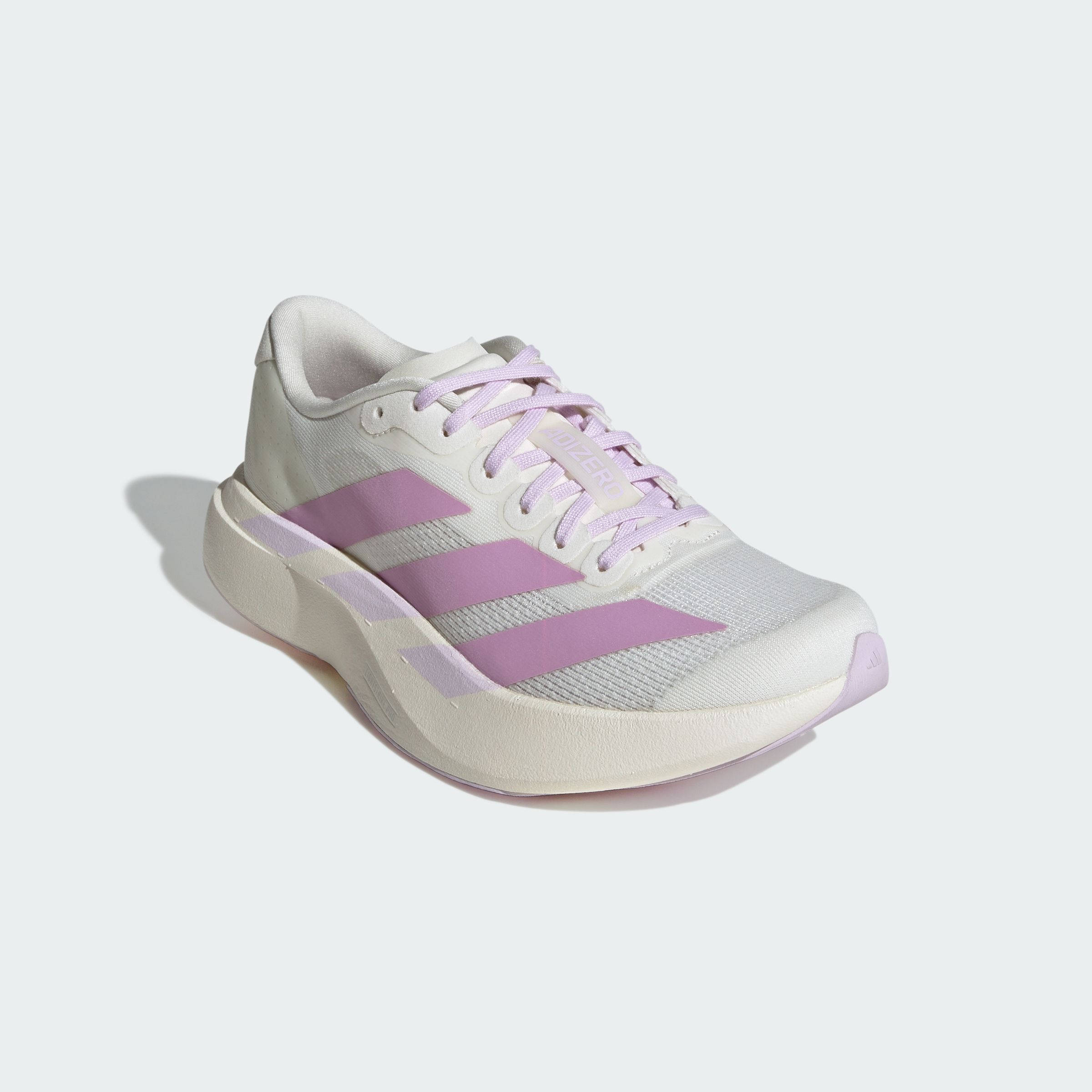 adidas Adizero Evo SL White Bliss Lilac KI7354 front