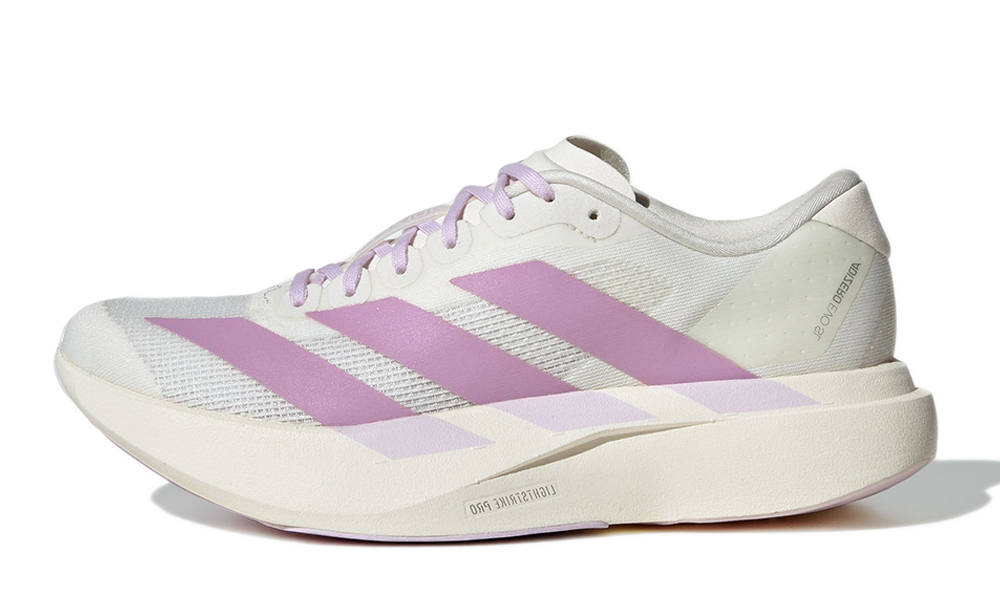 adidas Adizero Evo SL White Bliss Lilac