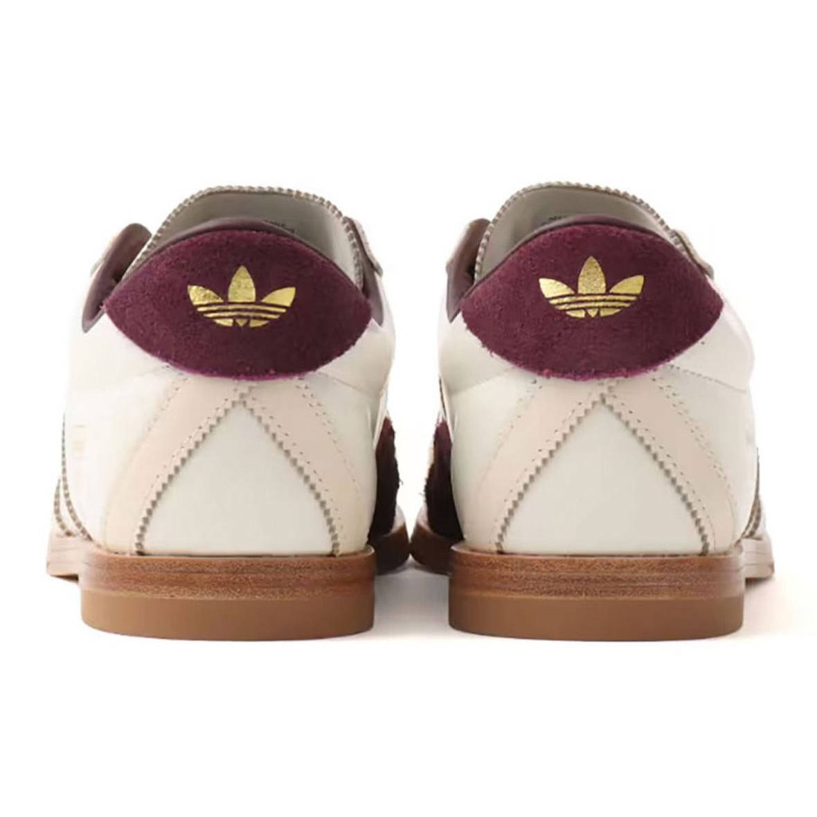 adidas Anfu Bowling White Burgundy KJ5176 back