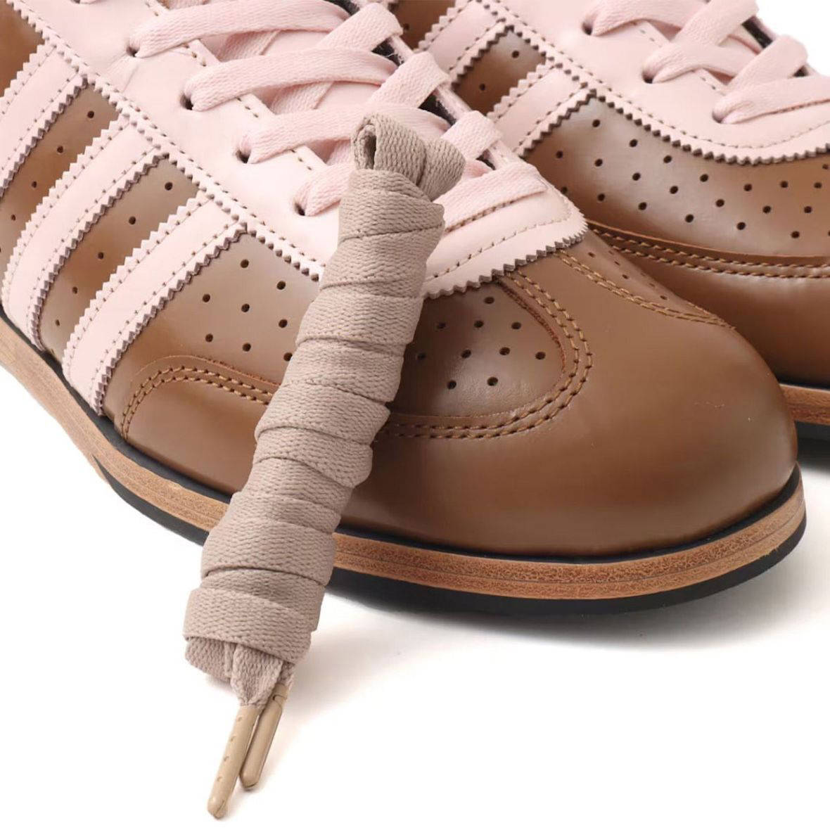 adidas Changle Bowling Brown Pink KJ5142 side