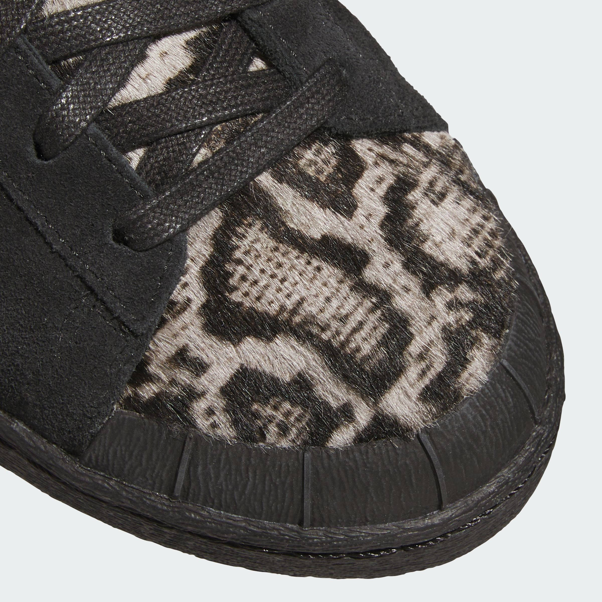 adidas Jabbar Lo Black Snakeskin KJ4281 toe