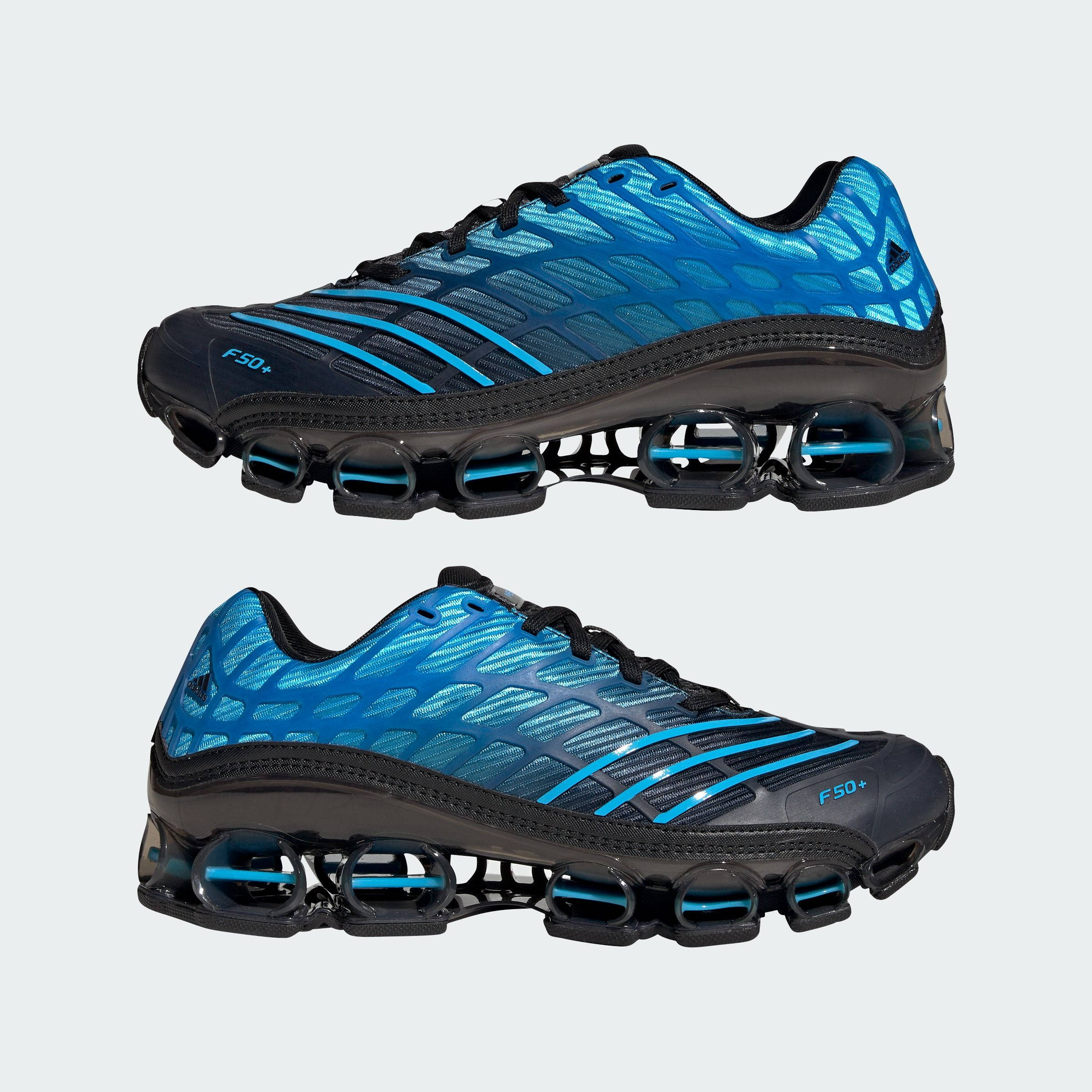 adidas Megaride F50 Black Lucid Aquamarine KJ4419 feature