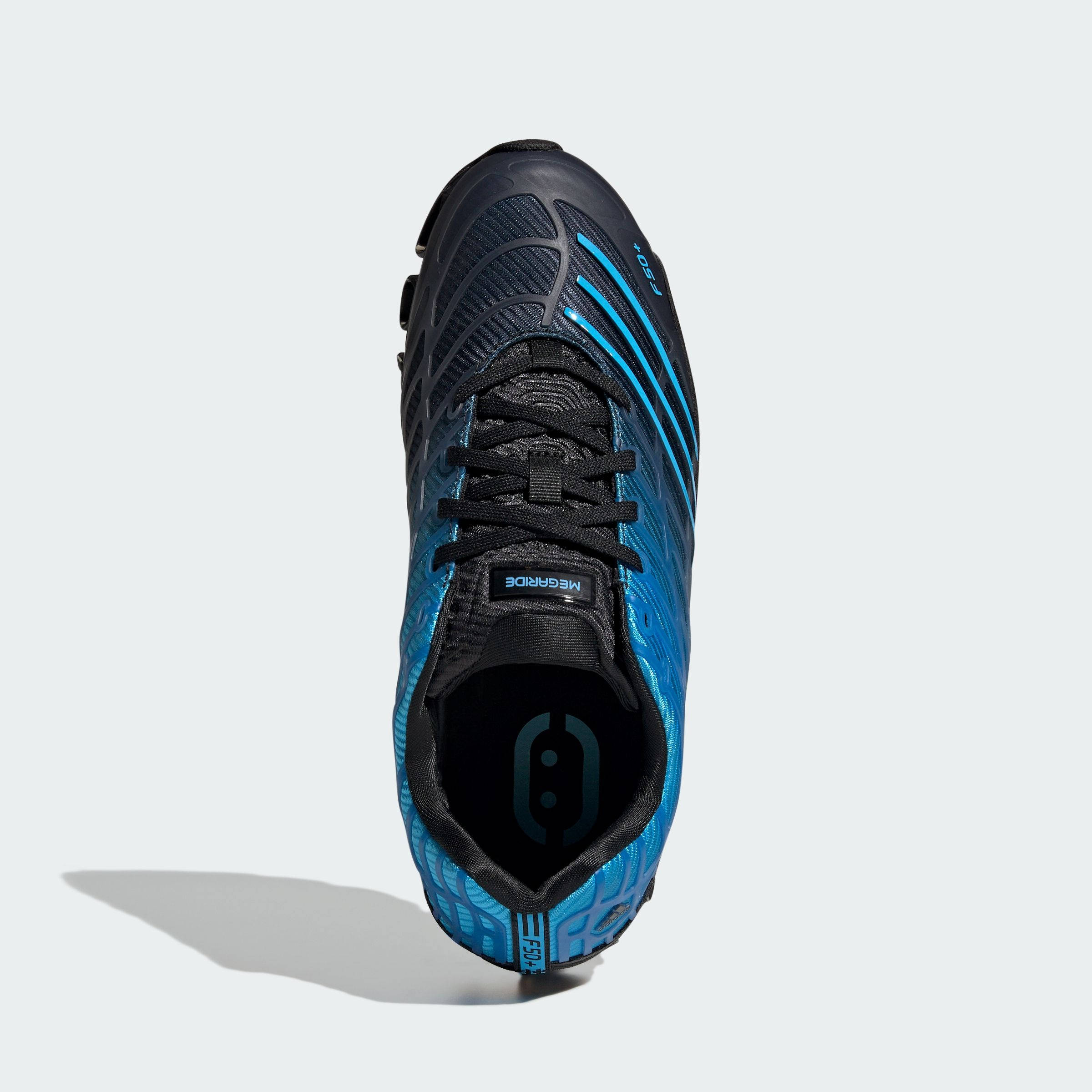 adidas Megaride F50 Black Lucid Aquamarine KJ4419 middle