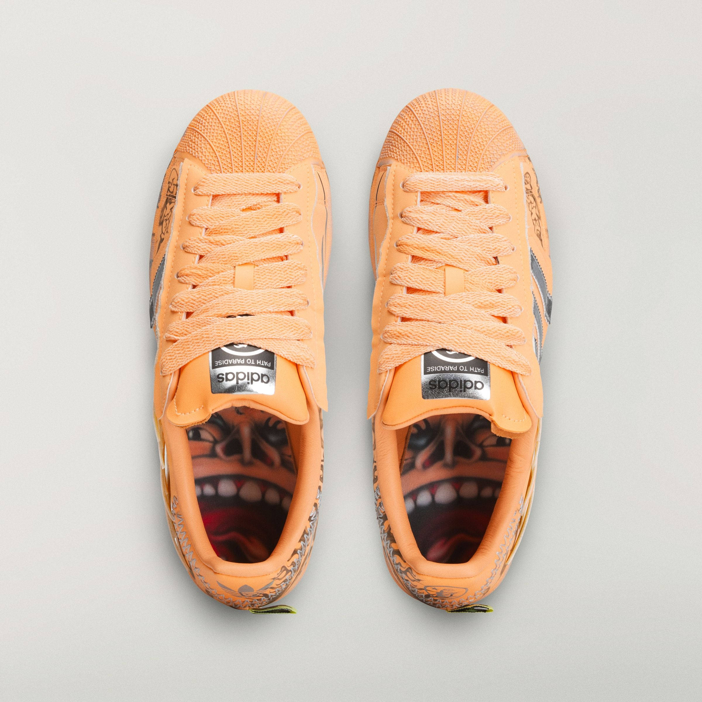 adidas Superstar Hellstar Hazy Orange LA1501 middle