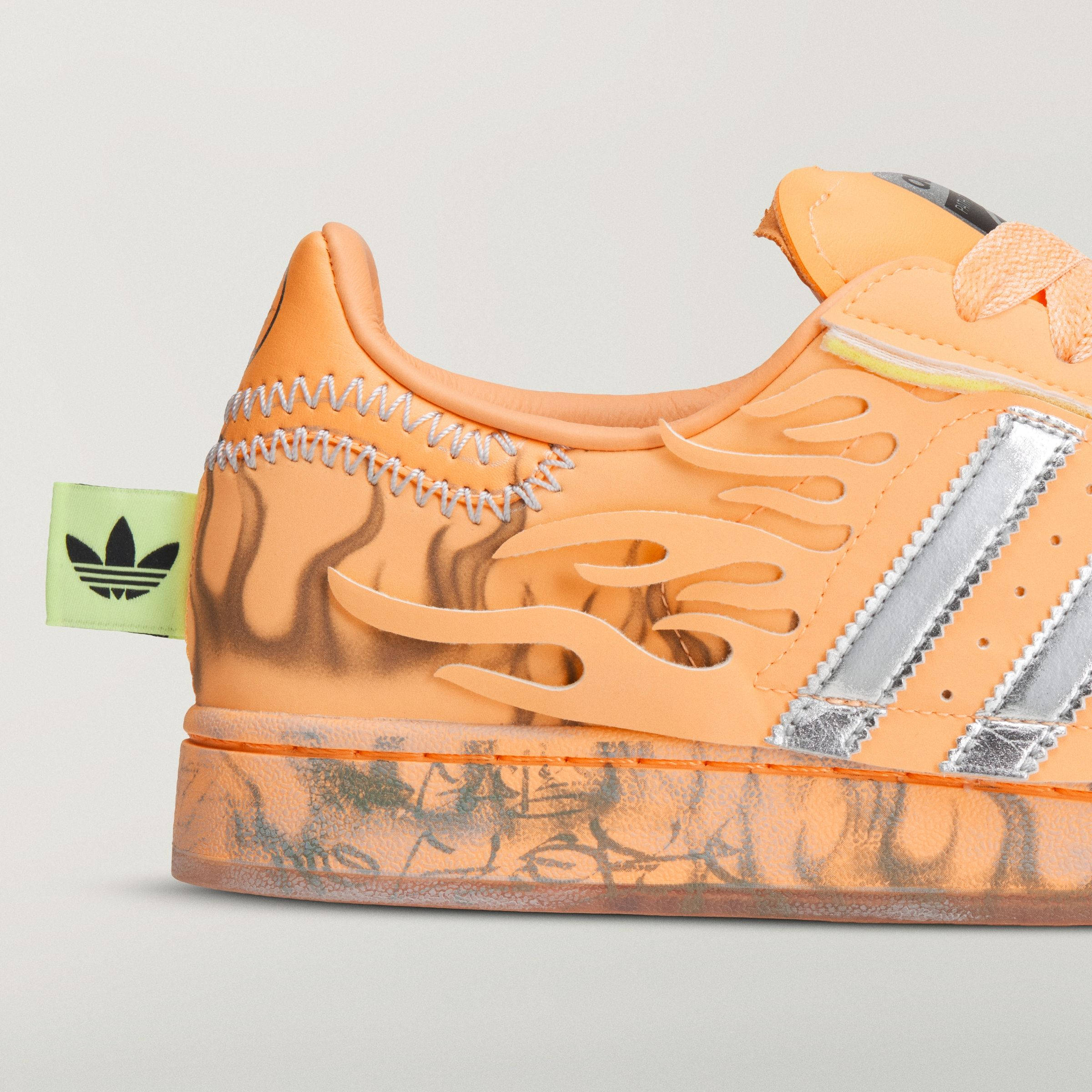 adidas Superstar Hellstar Hazy Orange LA1501 side
