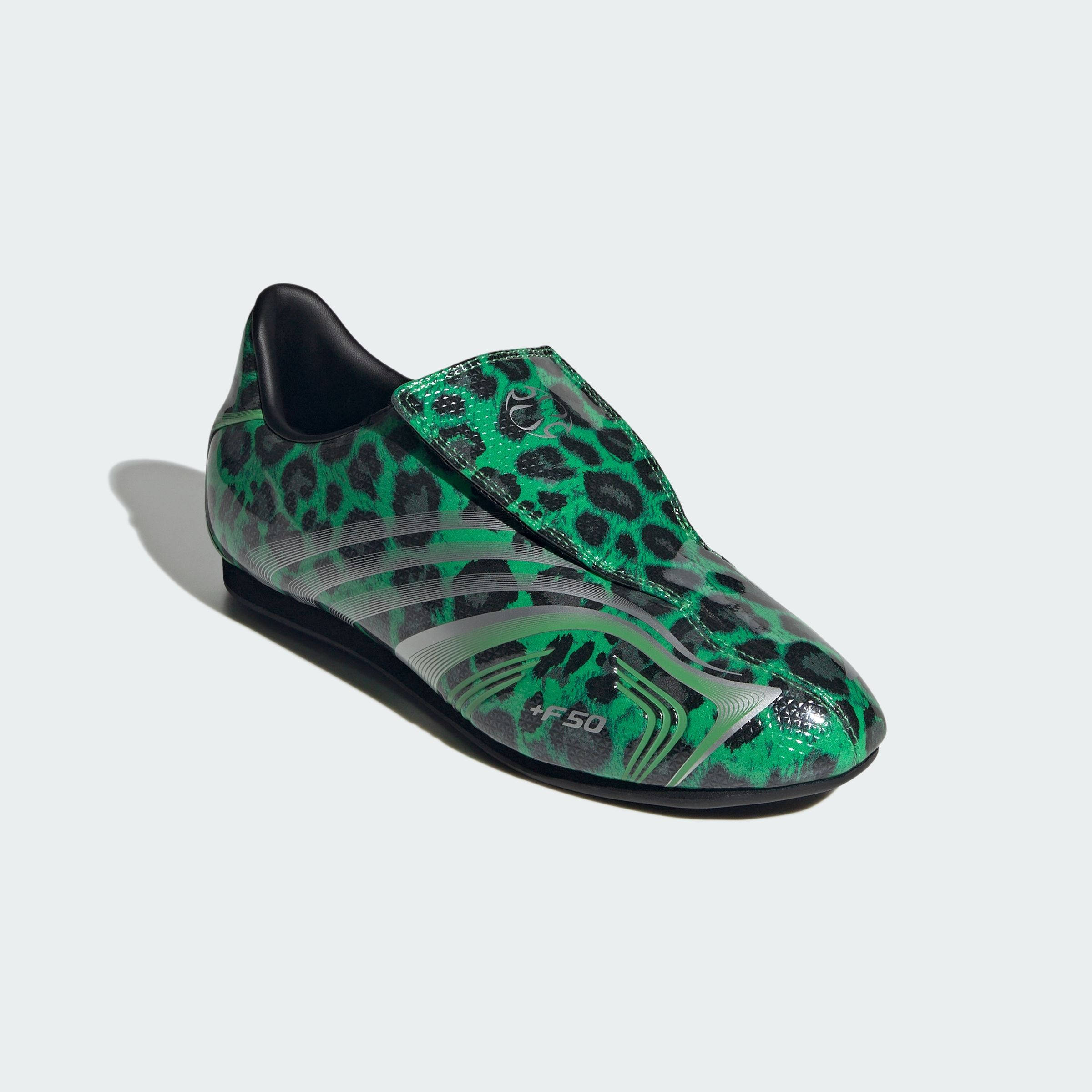 adidas Taekwondo F50 Leopard Green IH6860 front