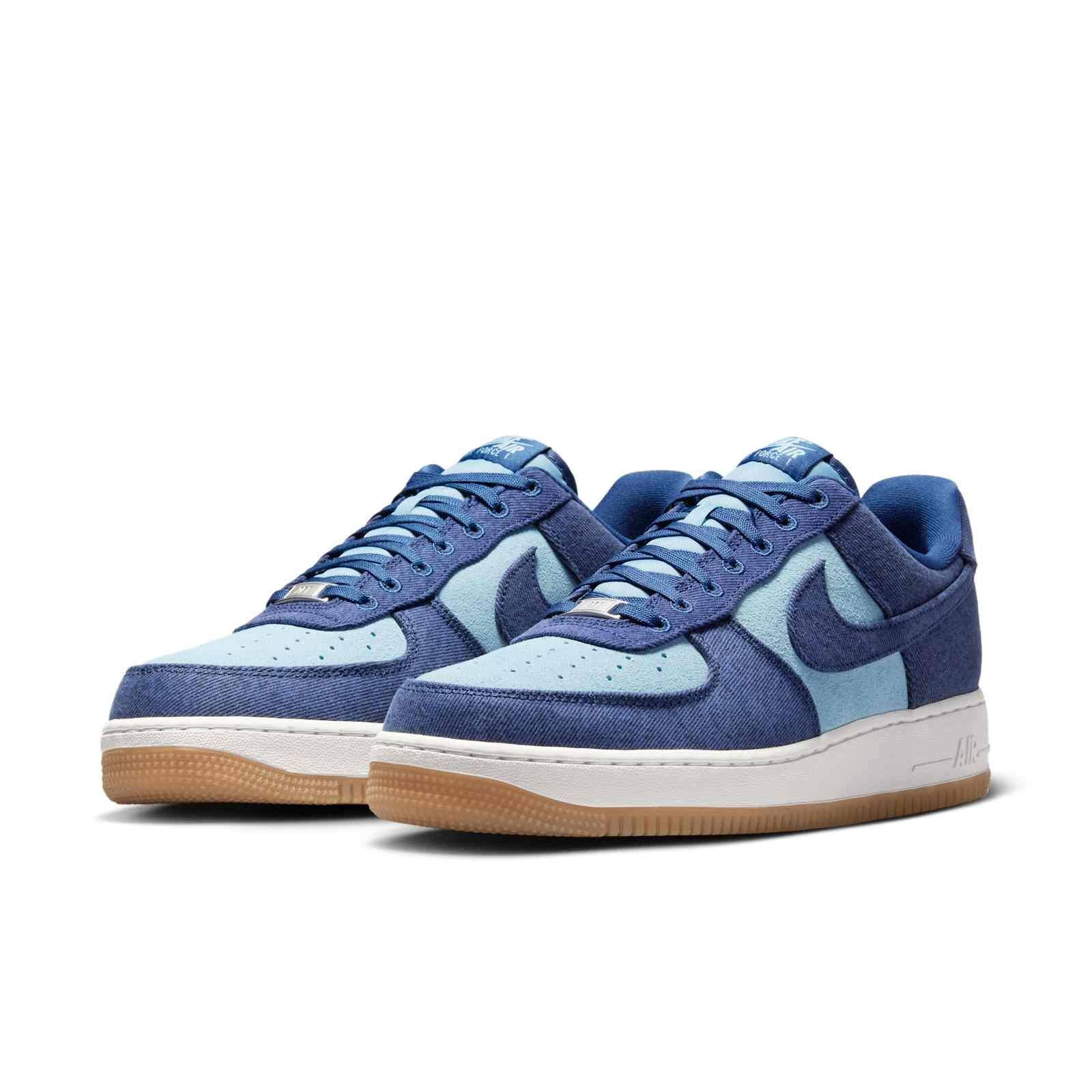 Air Force 1 07 LV8 Denim Navy Worn Blue IR0951-400 front