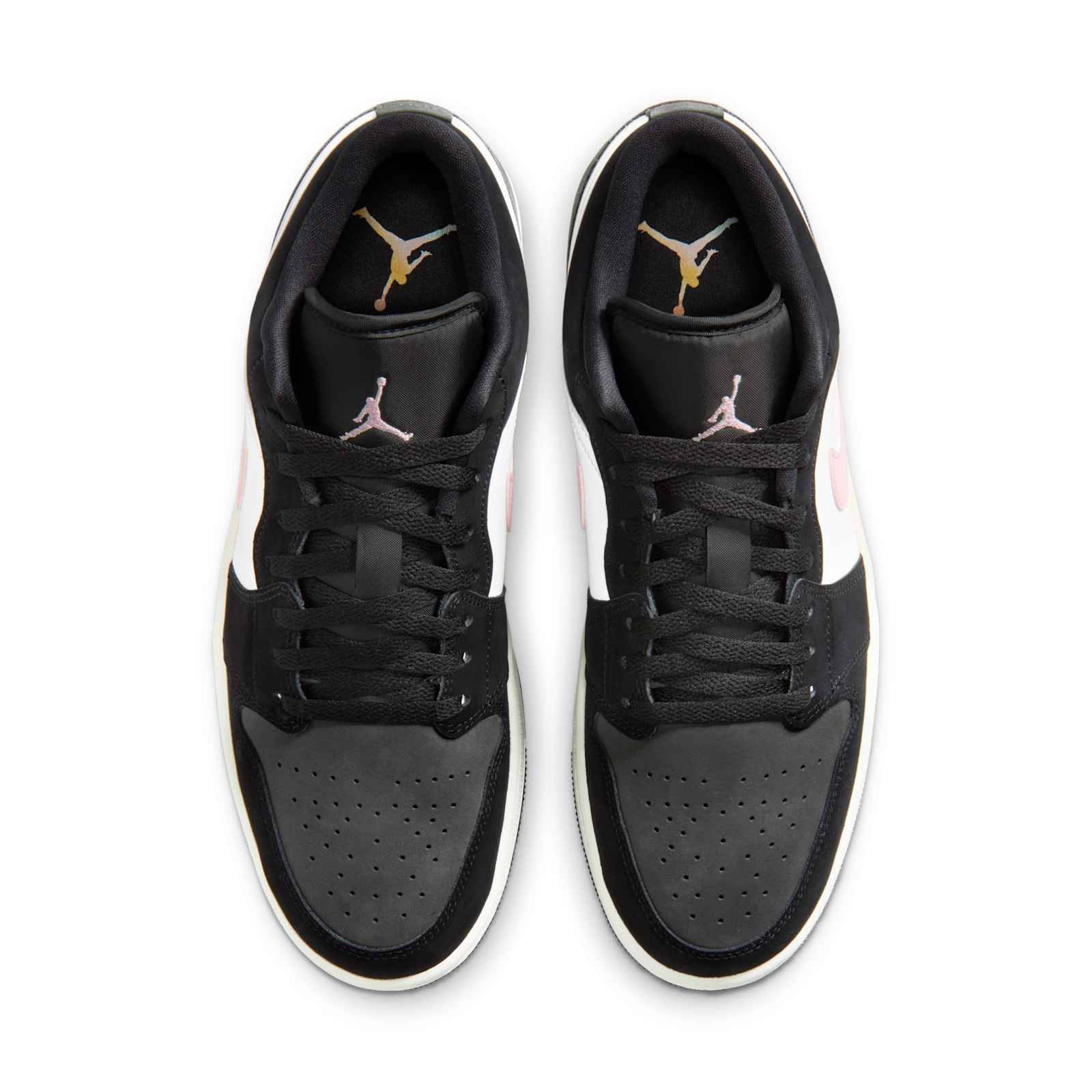 Air Jordan 1 Low SE Black Iced Carmine II3788-003 middle