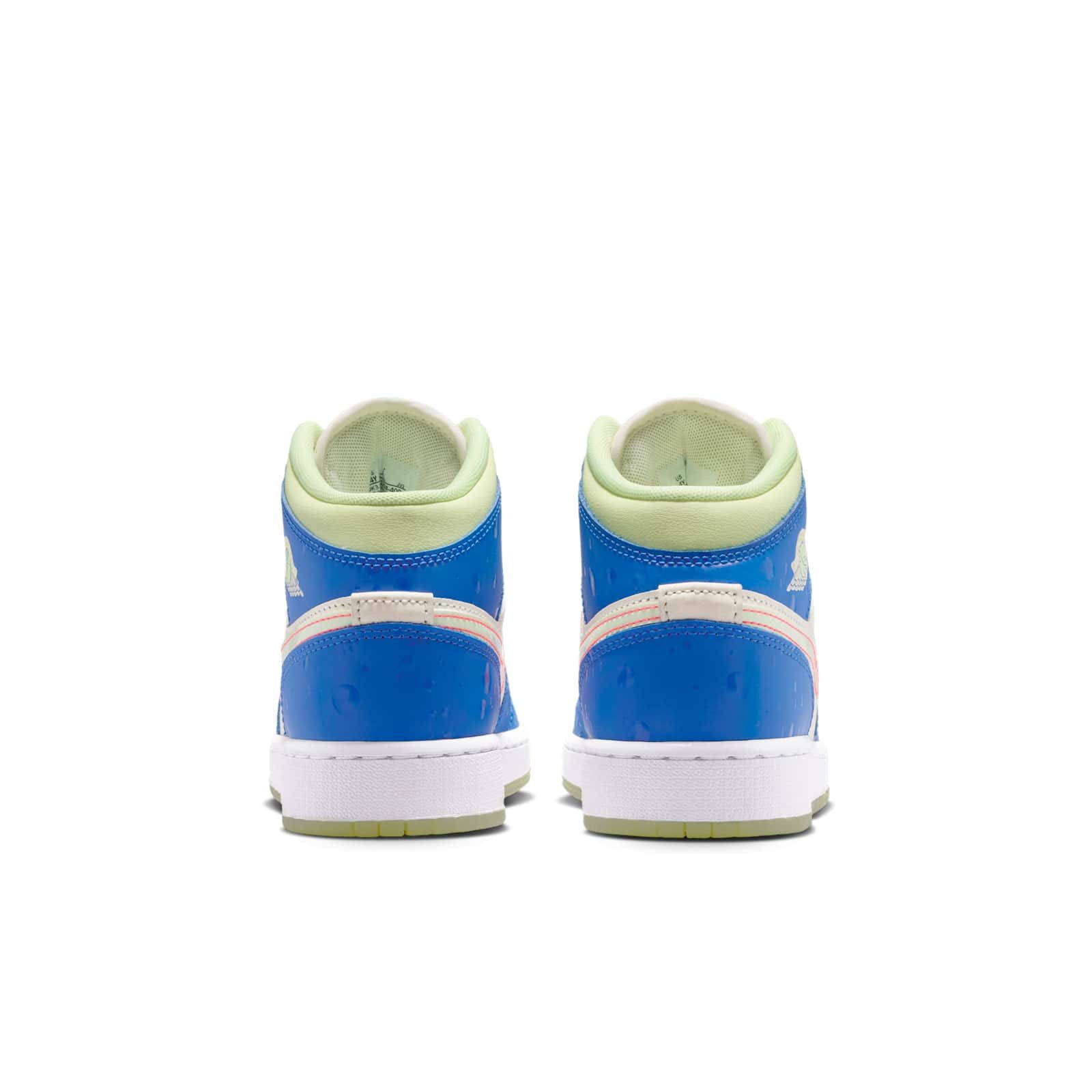 Air Jordan 1 Mid SE GS Game Royal Volt II1258-400 back