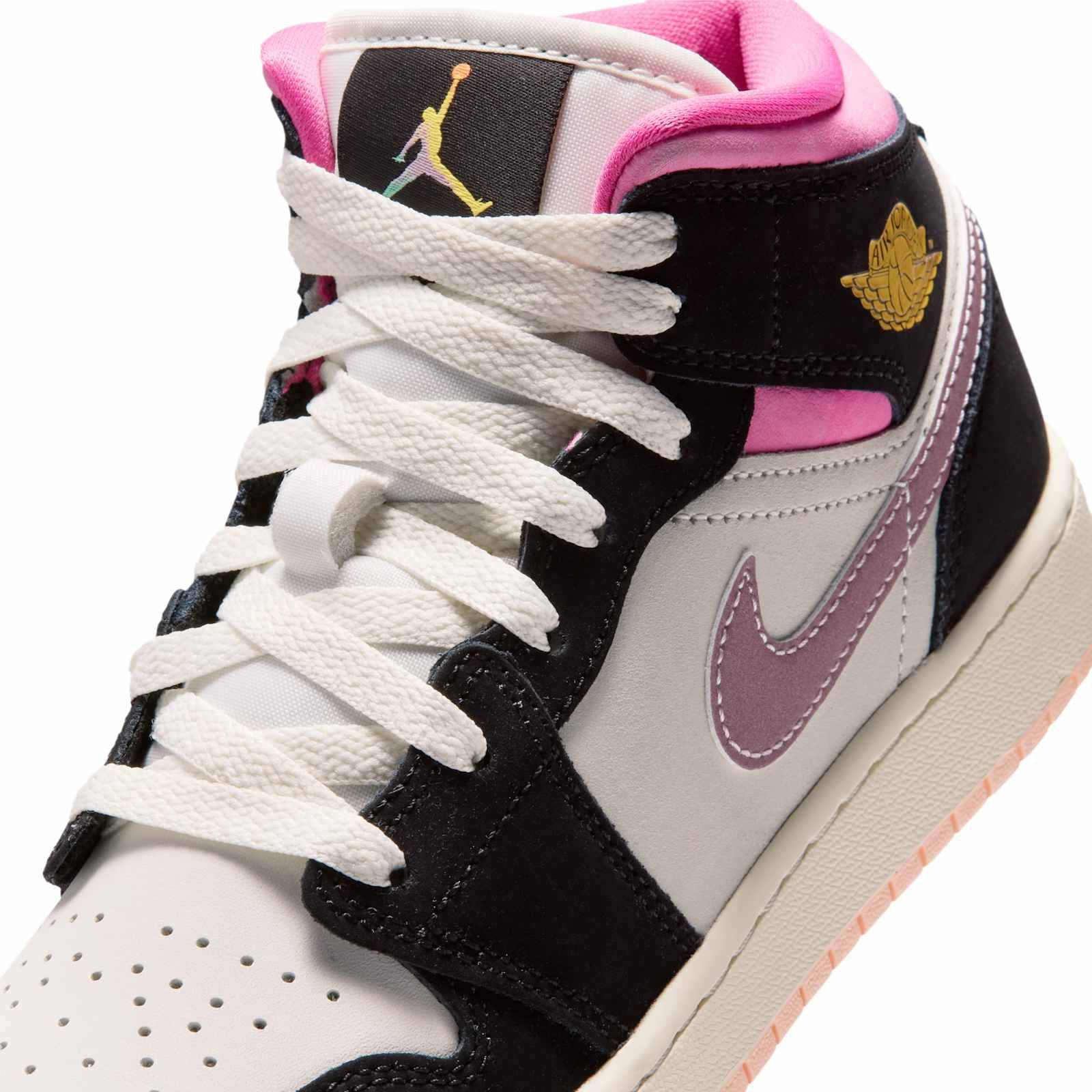 Air Jordan 1 Mid SE GS World Tour Multi II1254-001 side