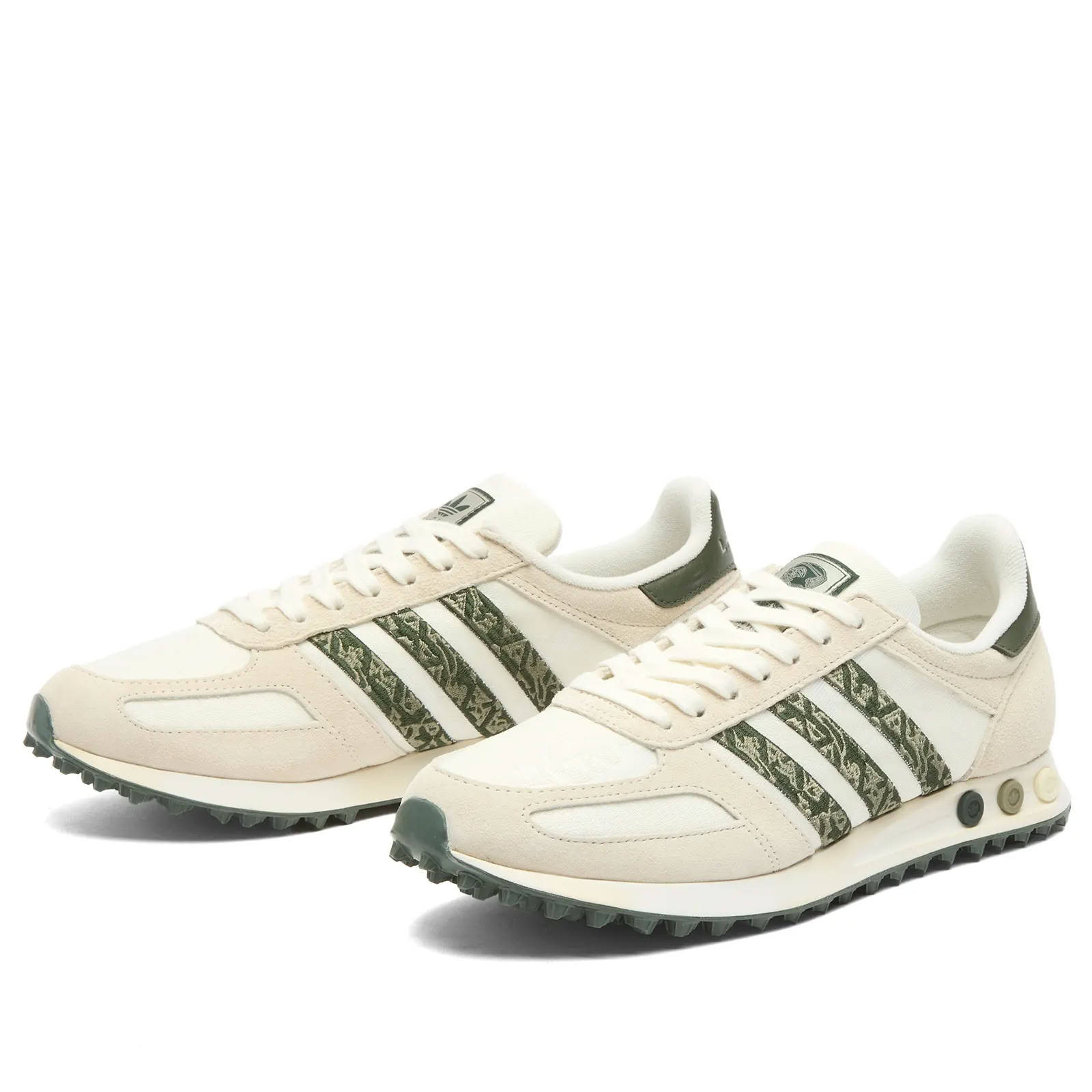 END. x Labrum x adidas LA Trainer Shadow Green Pair