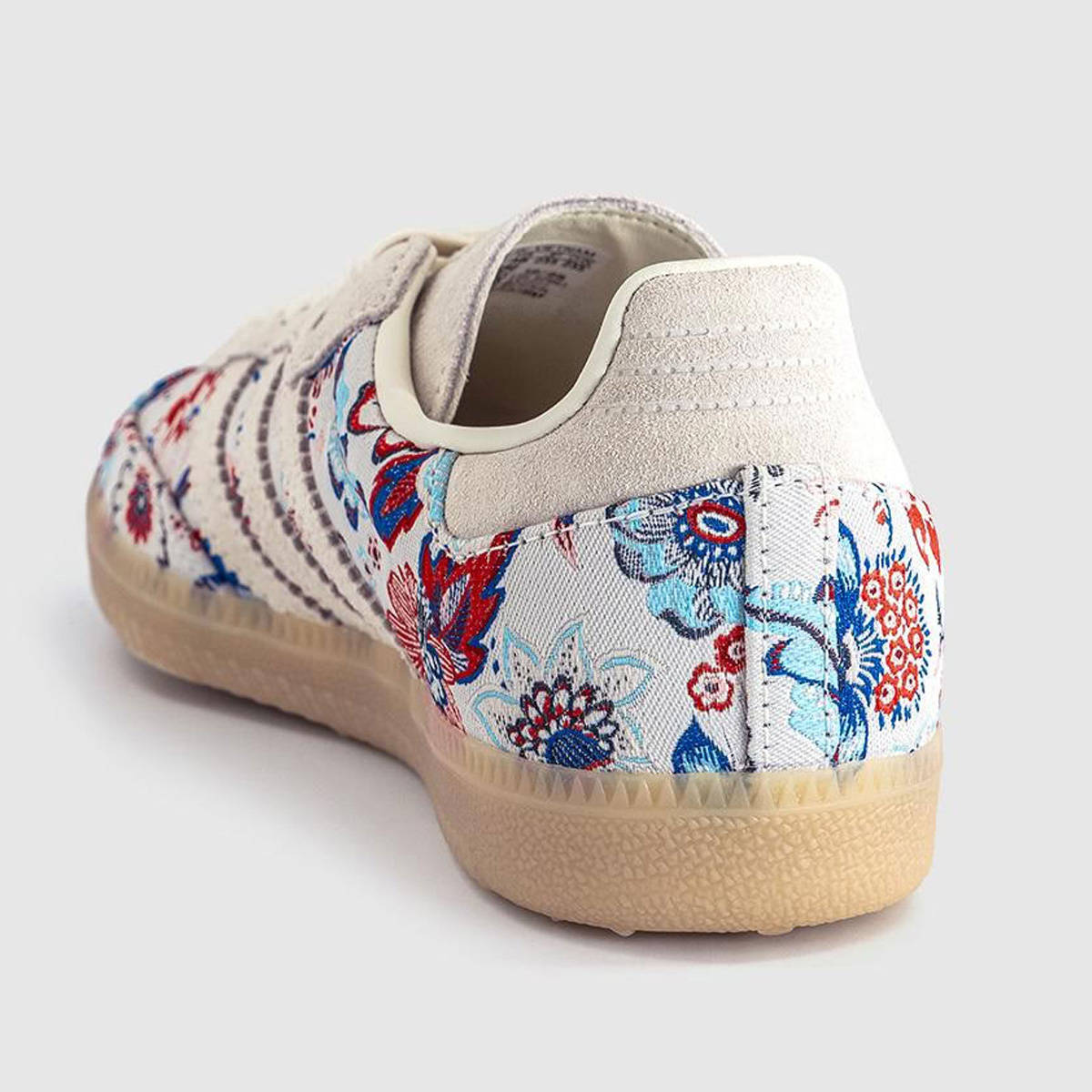 Liberty London x adidas Samba OG Floral Off White Gum Heel