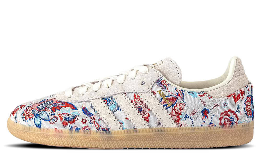 Liberty London x adidas Samba OG Floral Off White Gum