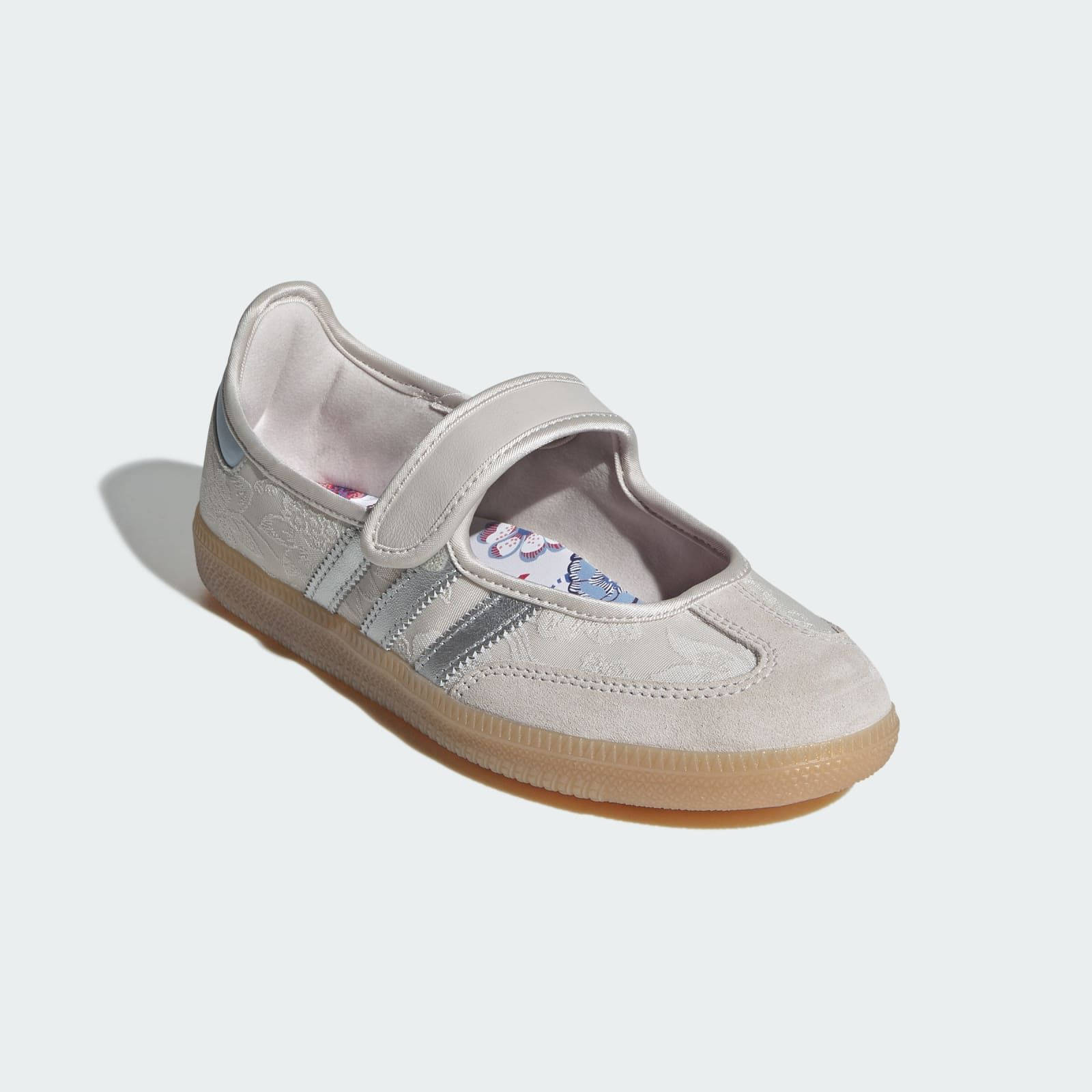 Liberty Londonadidas Samba Jane Chalk Pearl Silver IH6978 front (1)