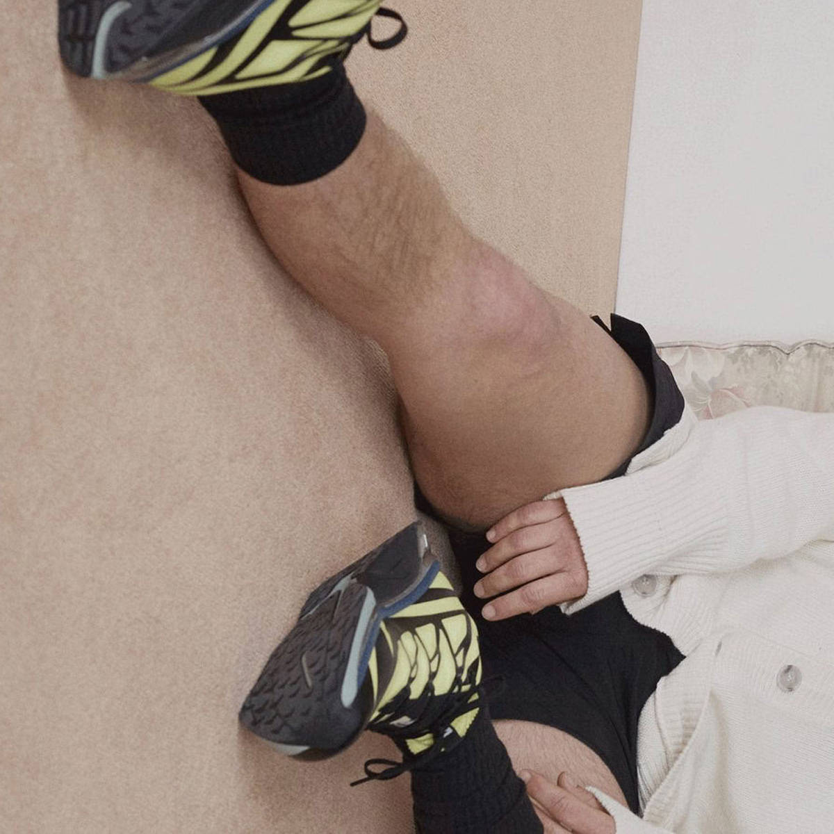 MM6 Maison Margiela x Salomon XT-MM6 Sunny Lime On Foot