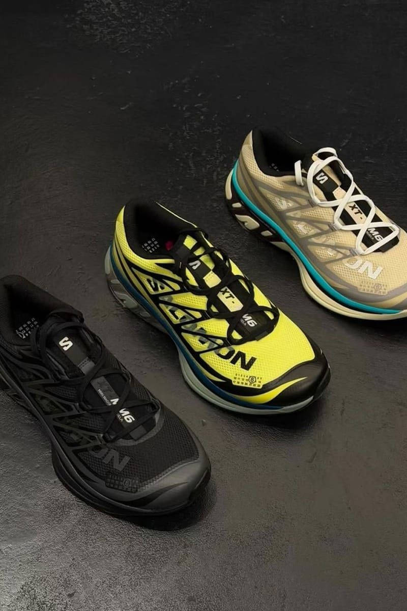 MM6 x Salomon XT-MM6 Neon Yellow first look