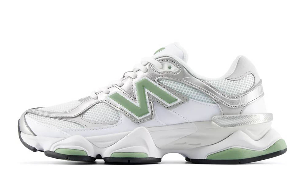 New Balance 9060 White Oregano