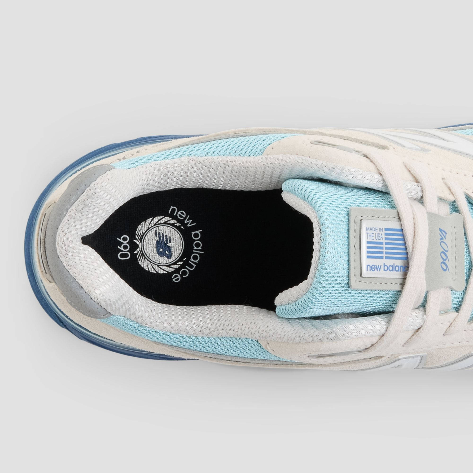 New Balance 990v4 Moonbeam Magic Blue U990MB4 inner