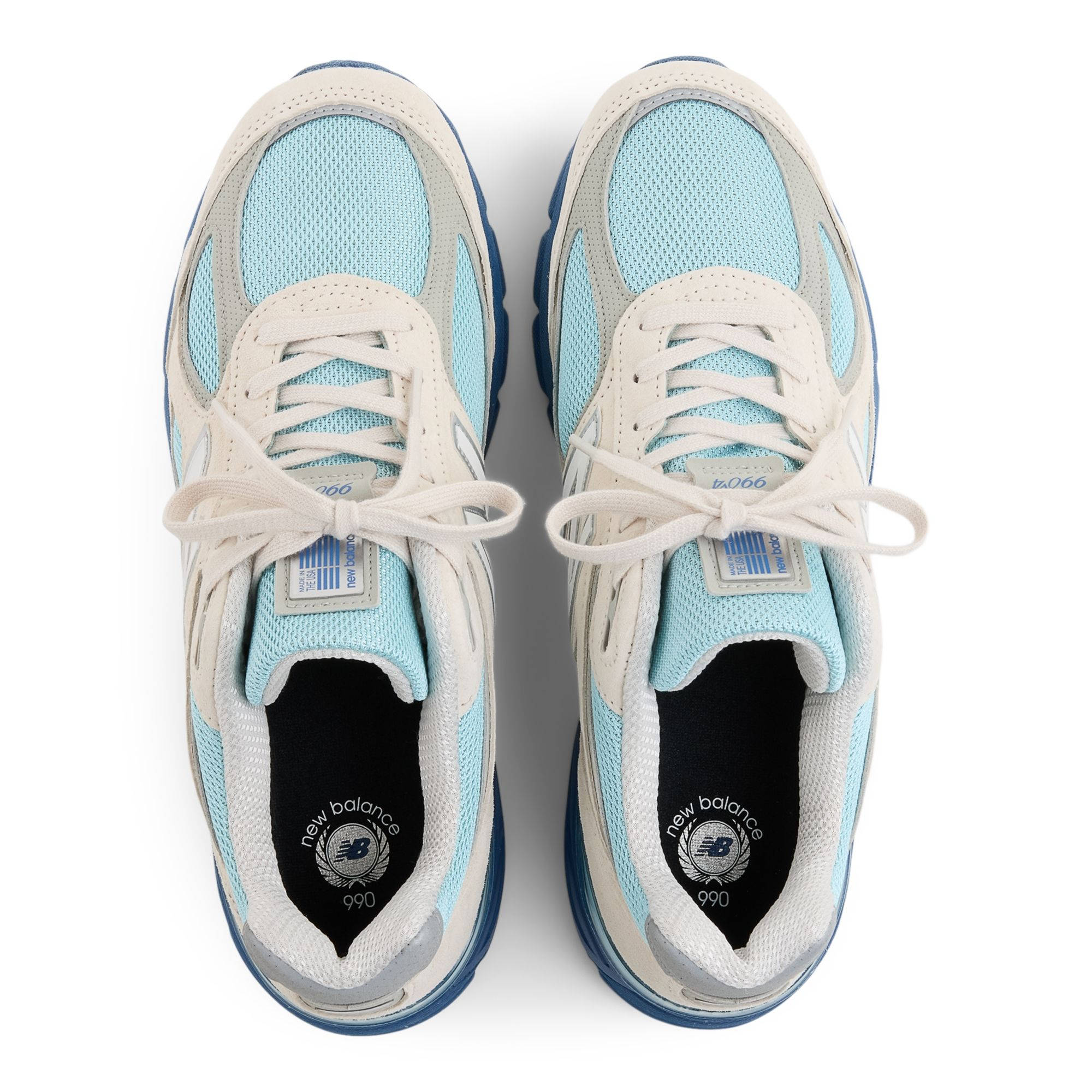 New Balance 990v4 Moonbeam Magic Blue U990MB4 middle