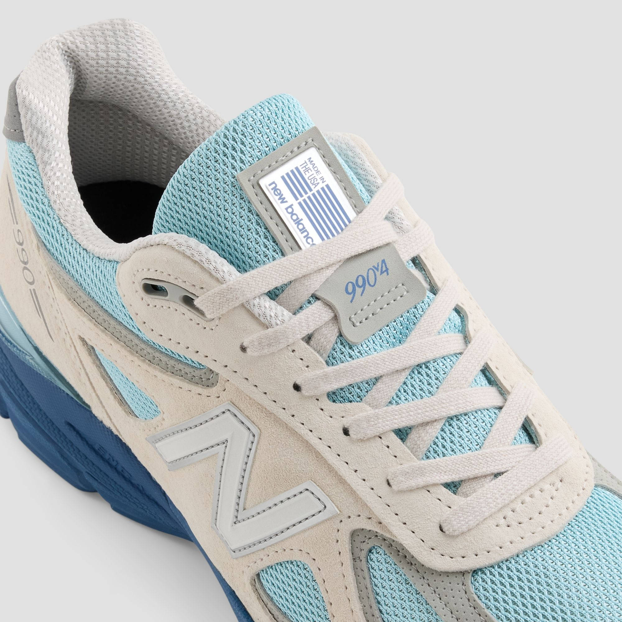 New Balance 990v4 Moonbeam Magic Blue U990MB4 tongue