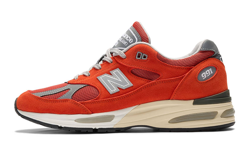 New Balance 991v2 Grenadine U991VO2