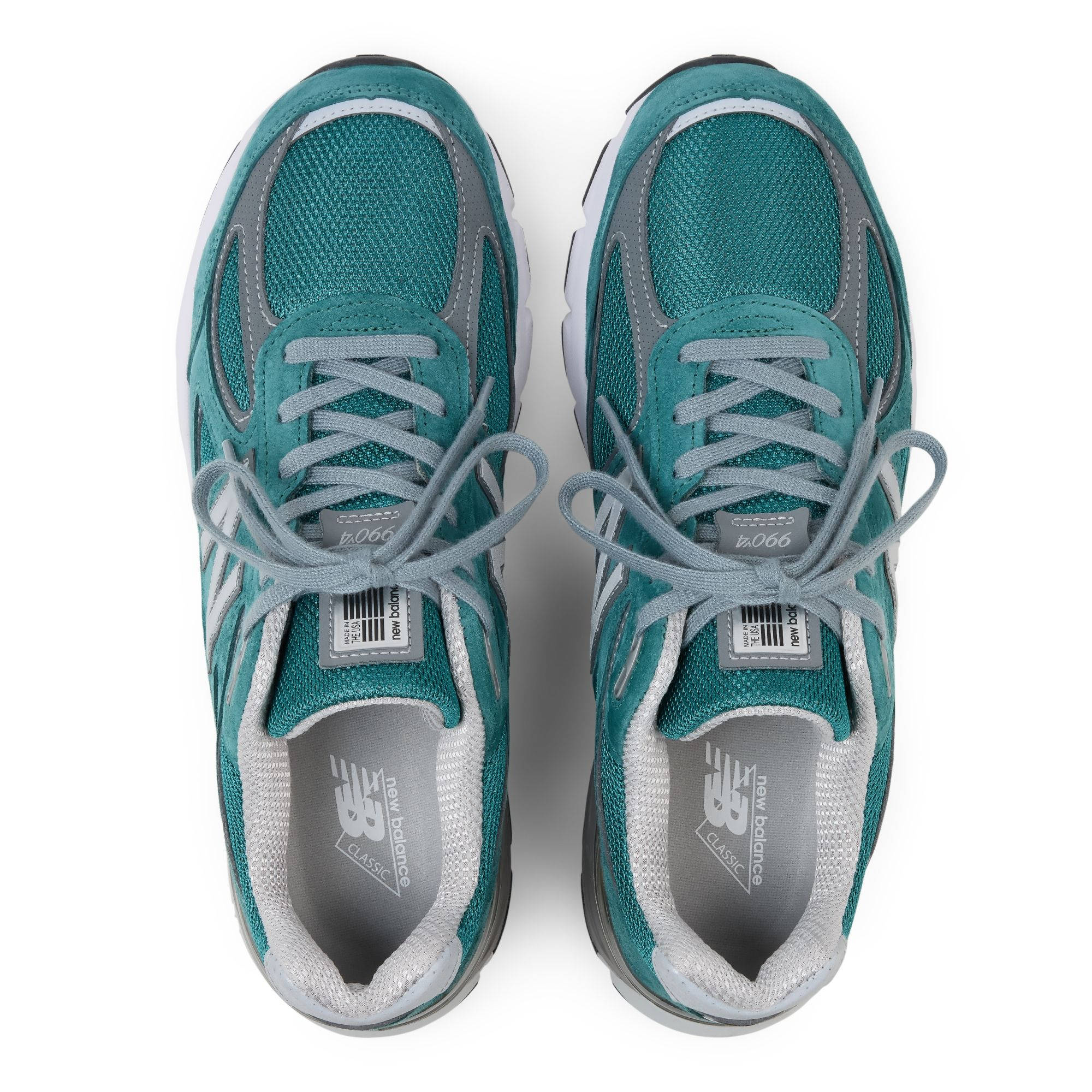 New Balance U990v4 Teal Green U990OV4 middle