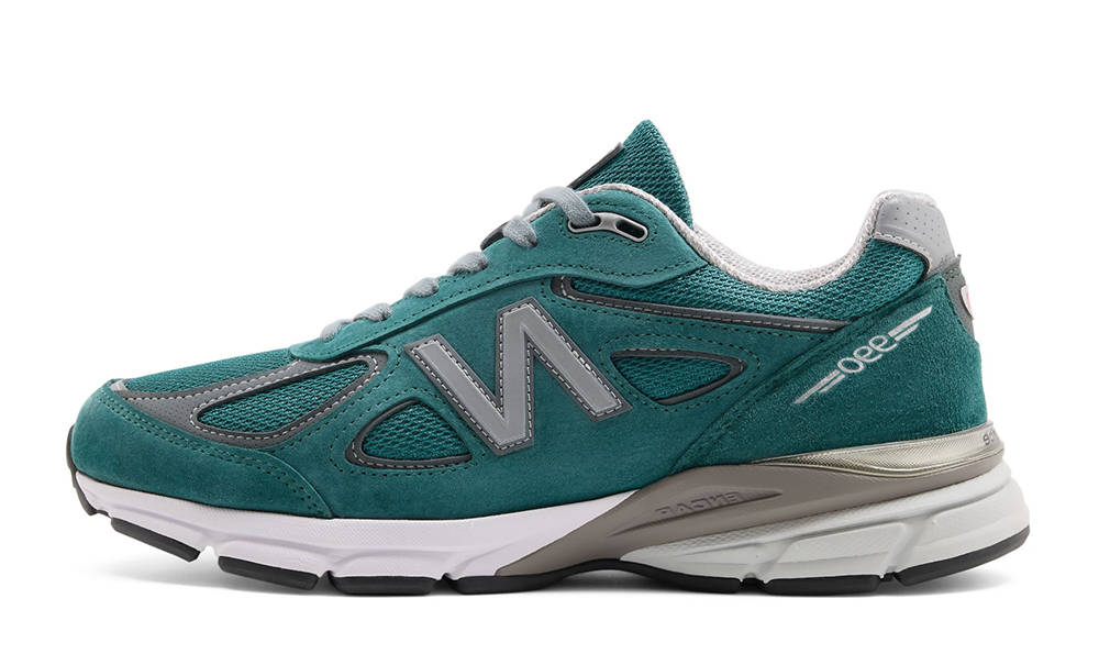 New Balance 990v4 Teal Green