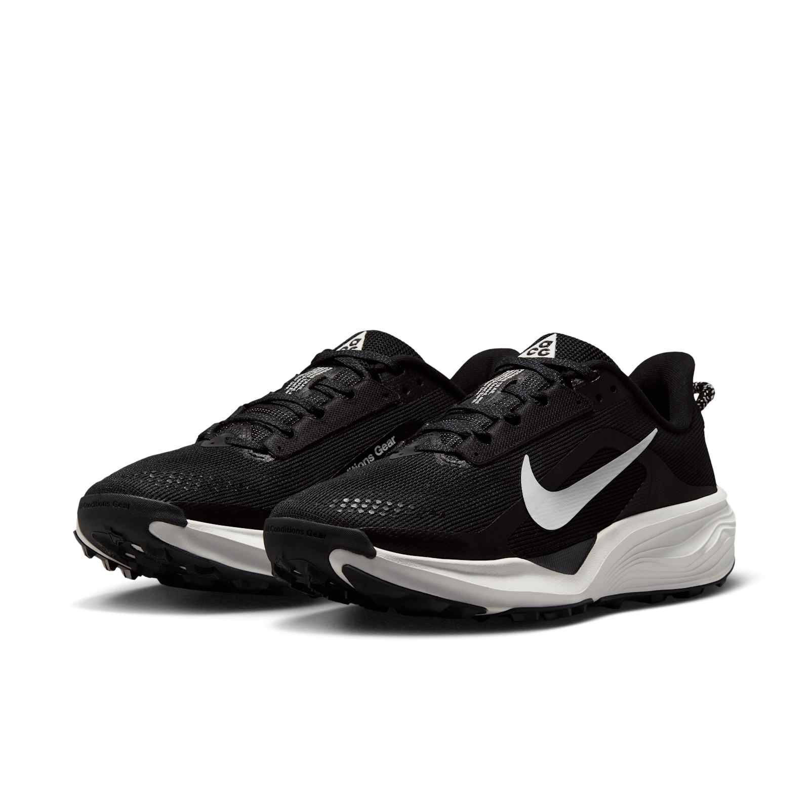Nike ACG Pegasus Trail Black Summit White Womens HV8121-001 front