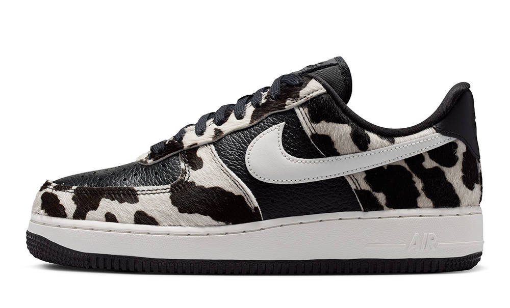 Nike Air Force 1 Low Cow Print Black IO0442-001