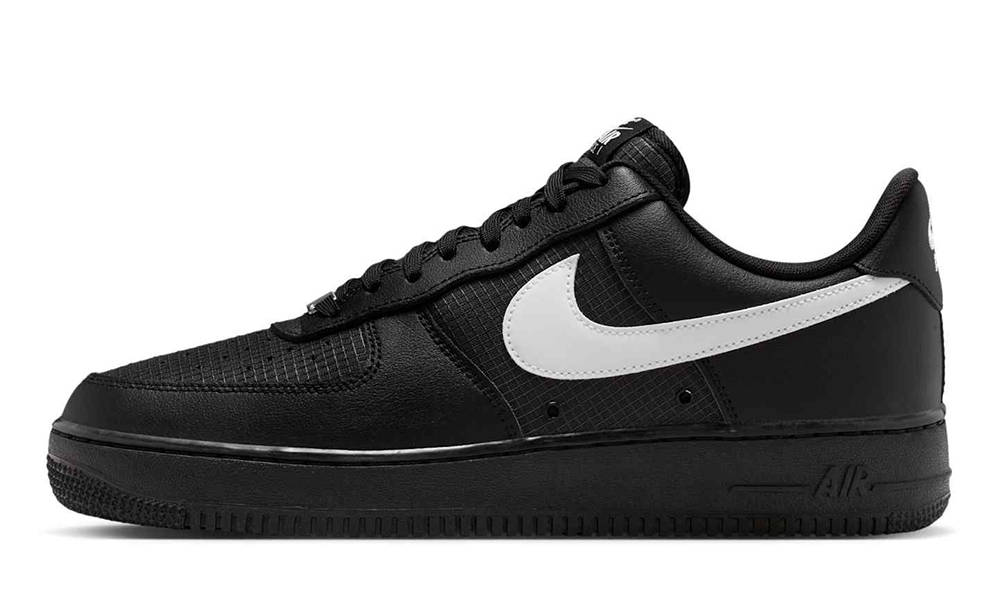 Nike Air Force 1 Low Ripstop Black White