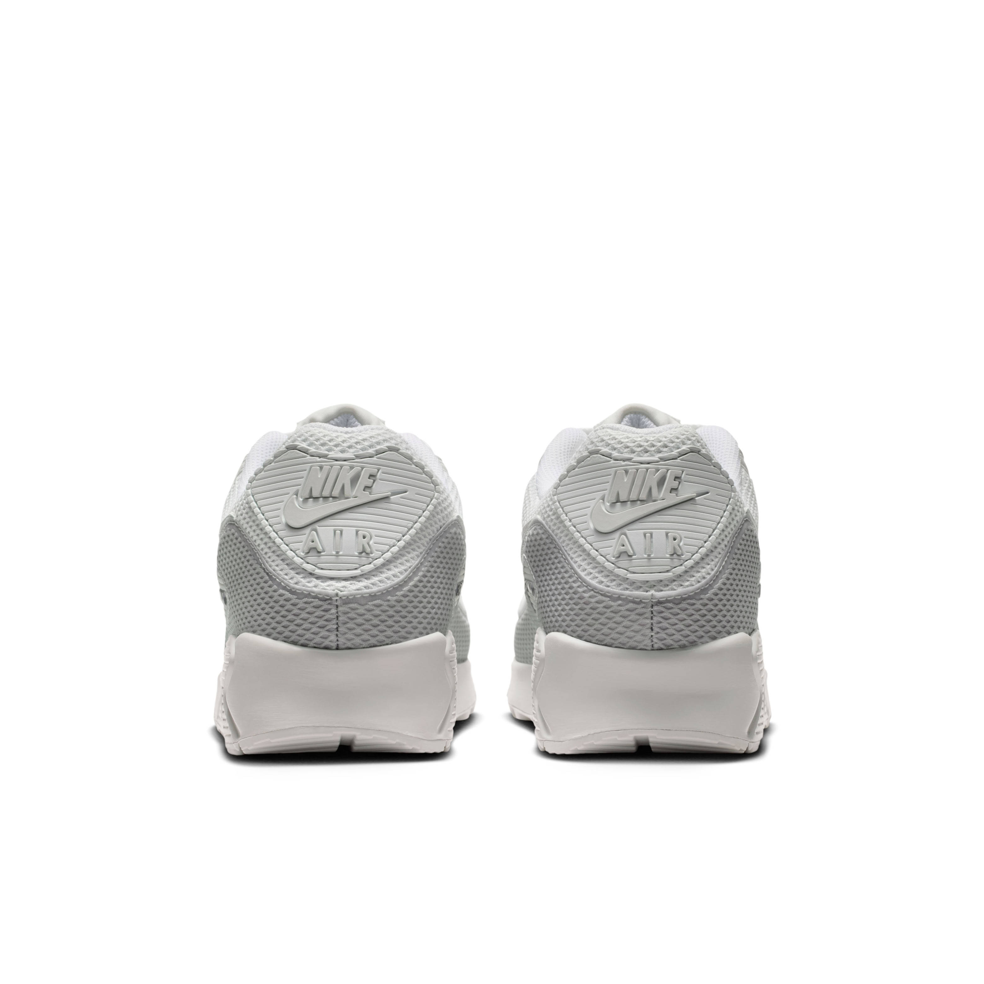 Nike Air Max 90 Premium Off-White Grey Fog Heel