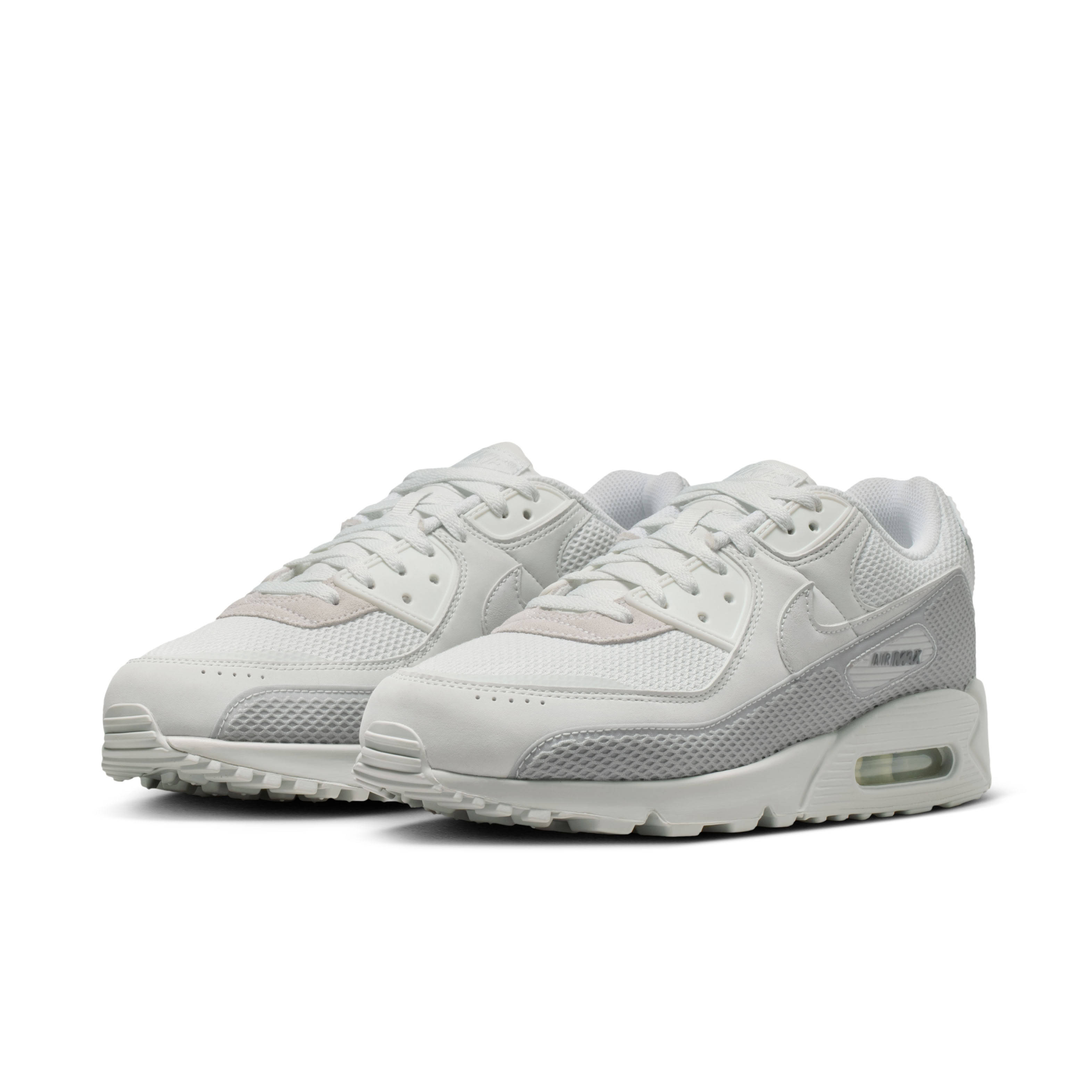 Nike Air Max 90 Premium Off-White Grey Fog Pair
