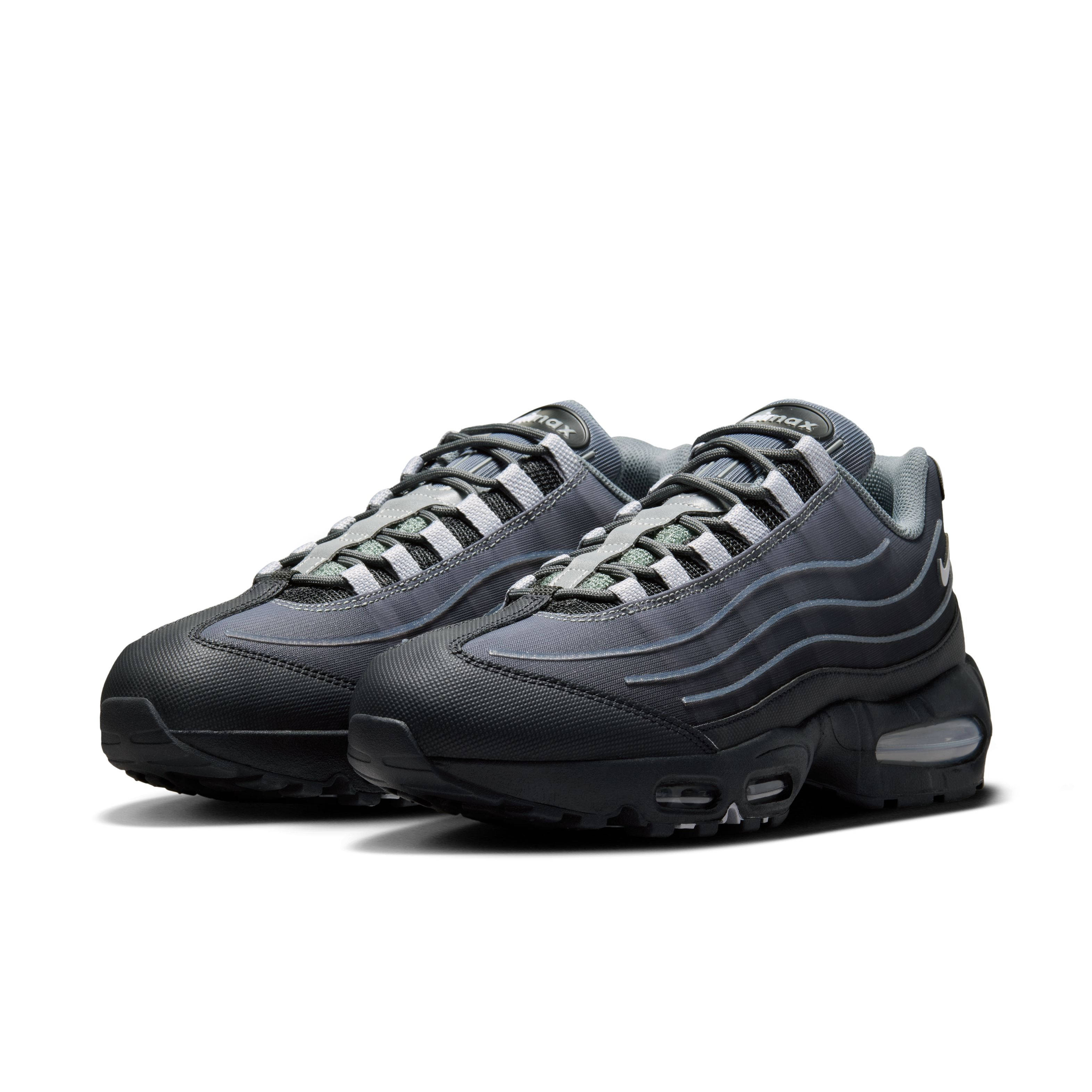Nike Air Max 95 Big Bubble Tech Black Smoke Grey IH7853-001 front