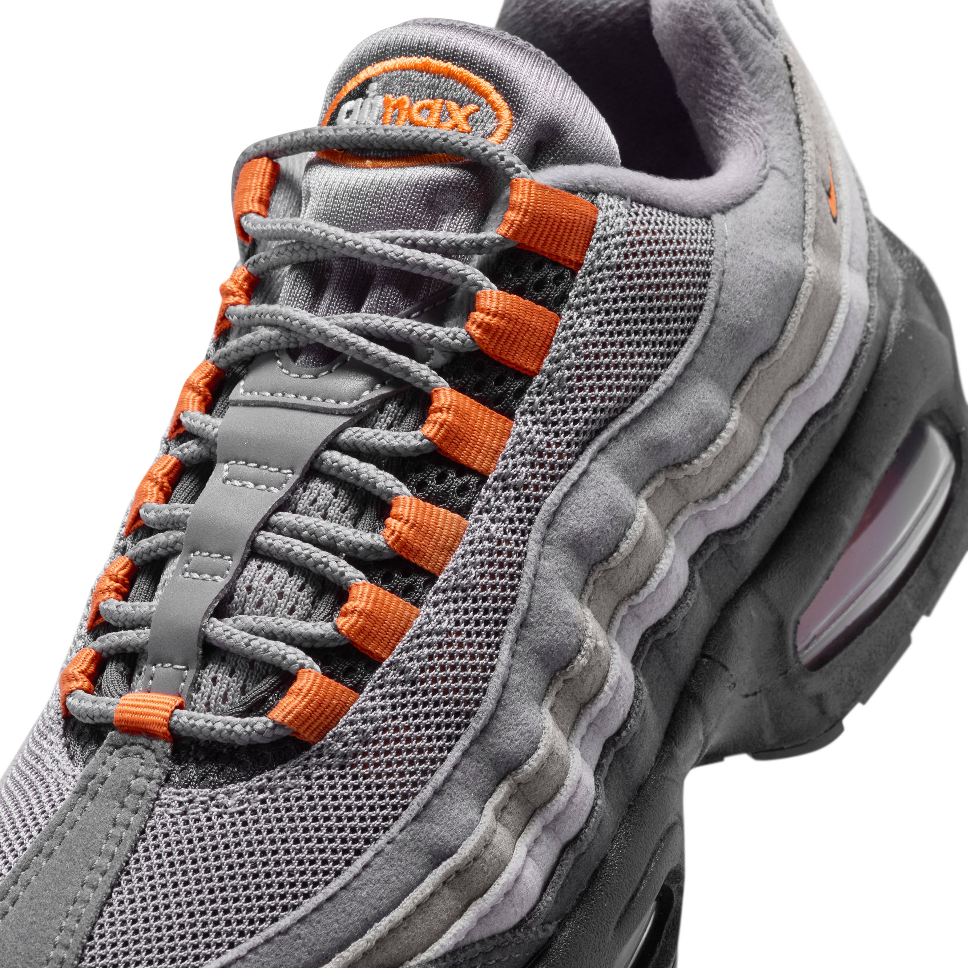 Nike Air Max 95 GS Big Bubble Hot Curry Detail