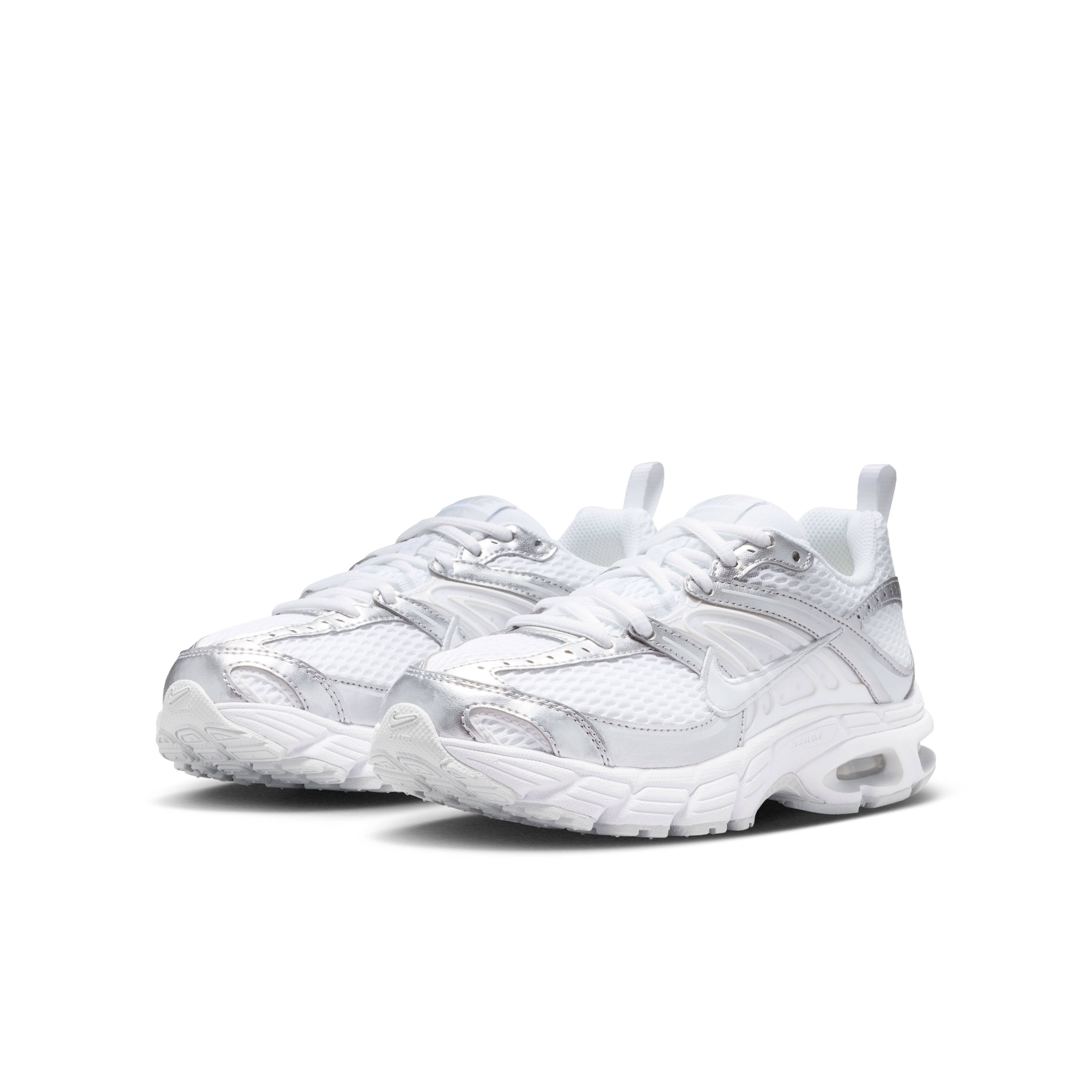 Nike Air Max Moto 2K GS Metallic Silver Pair