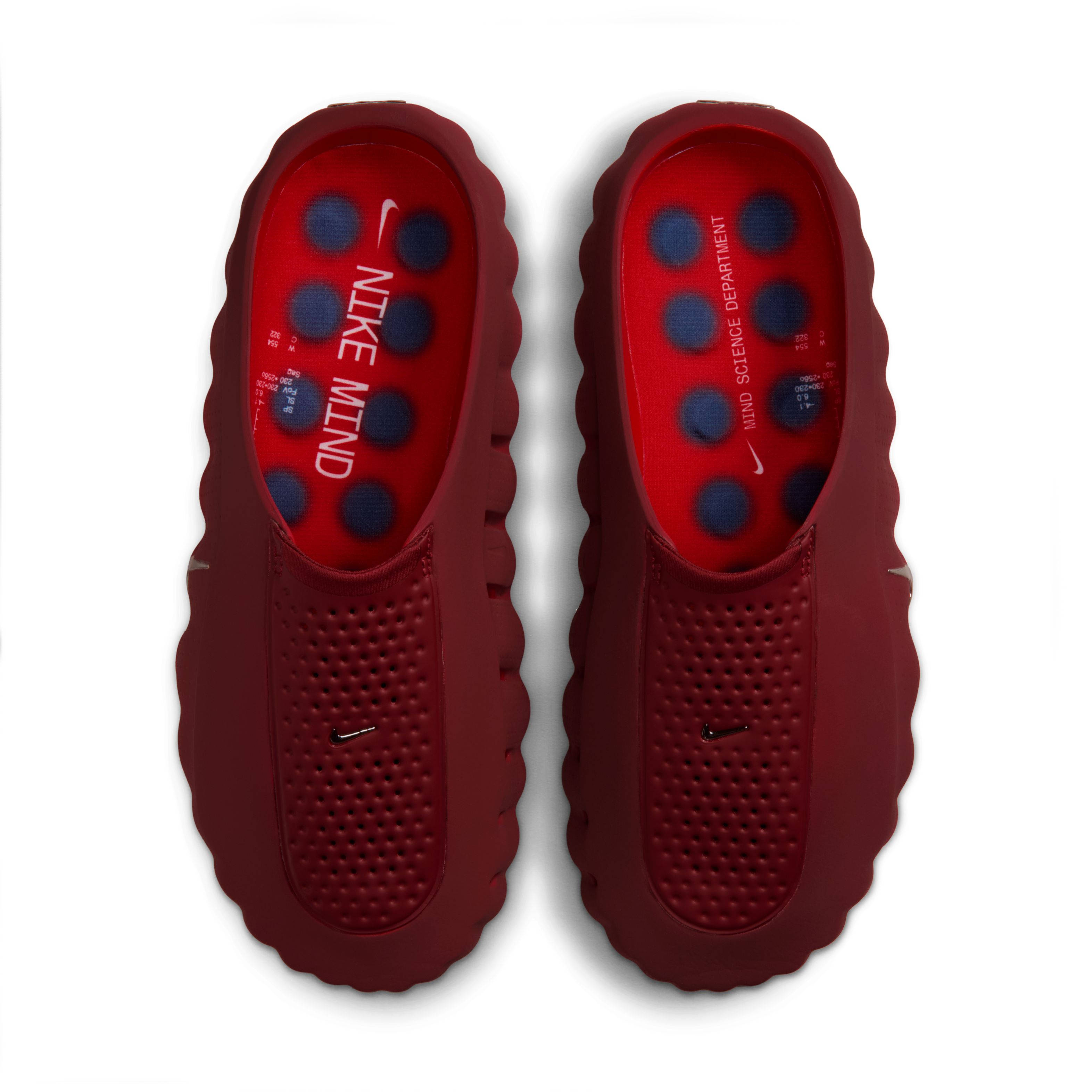 Nike Mind 001 Slide Team Red HQ4307-601 middle