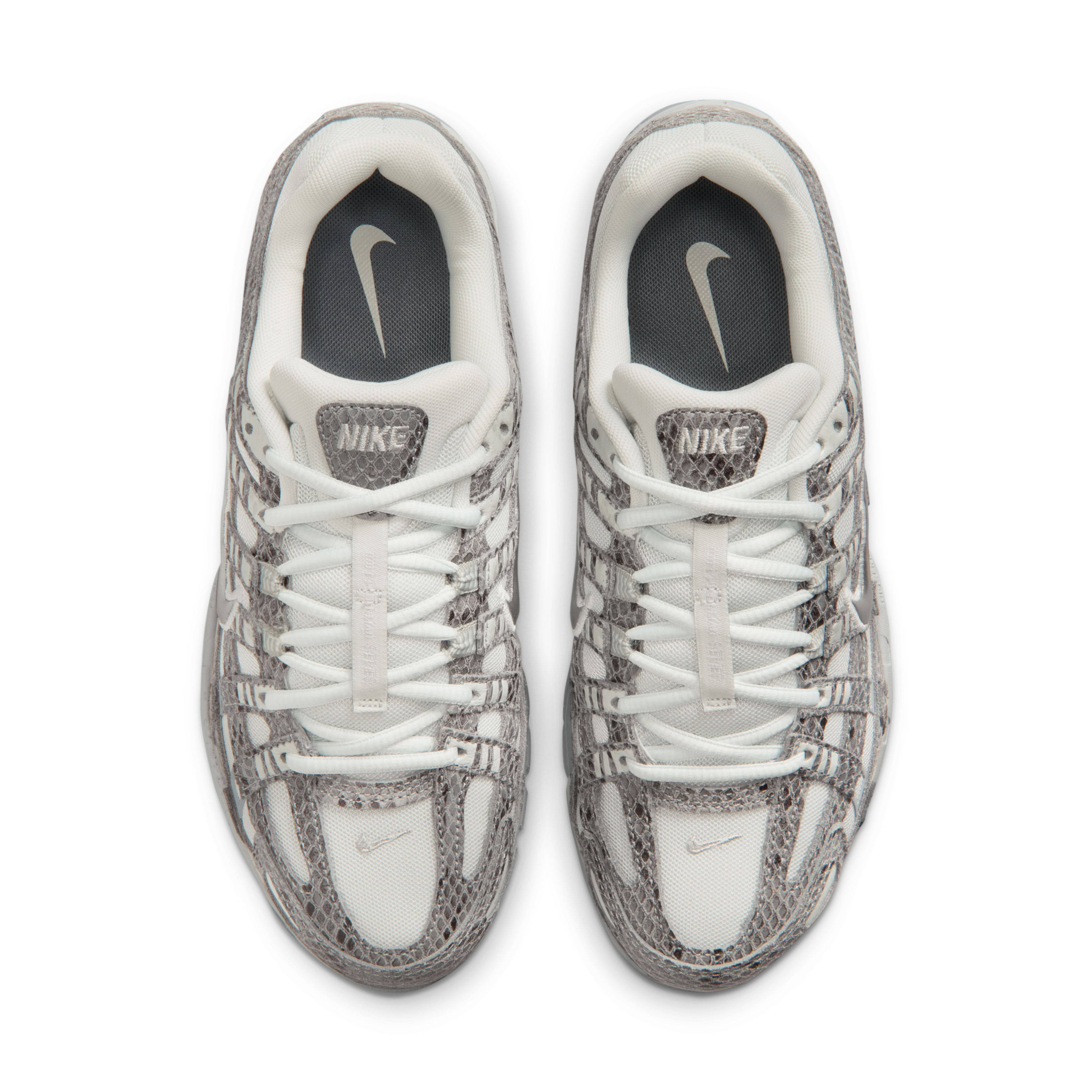 Nike P-6000 SE Snakeskin Metallic Silver Top