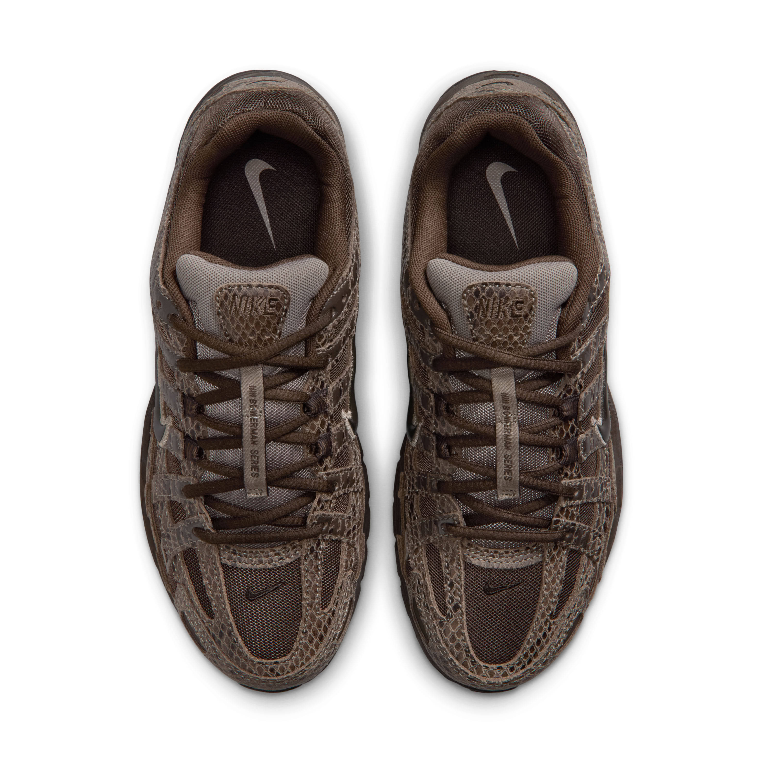Nike P-6000 SE Snakeskin Velvet Brown Top