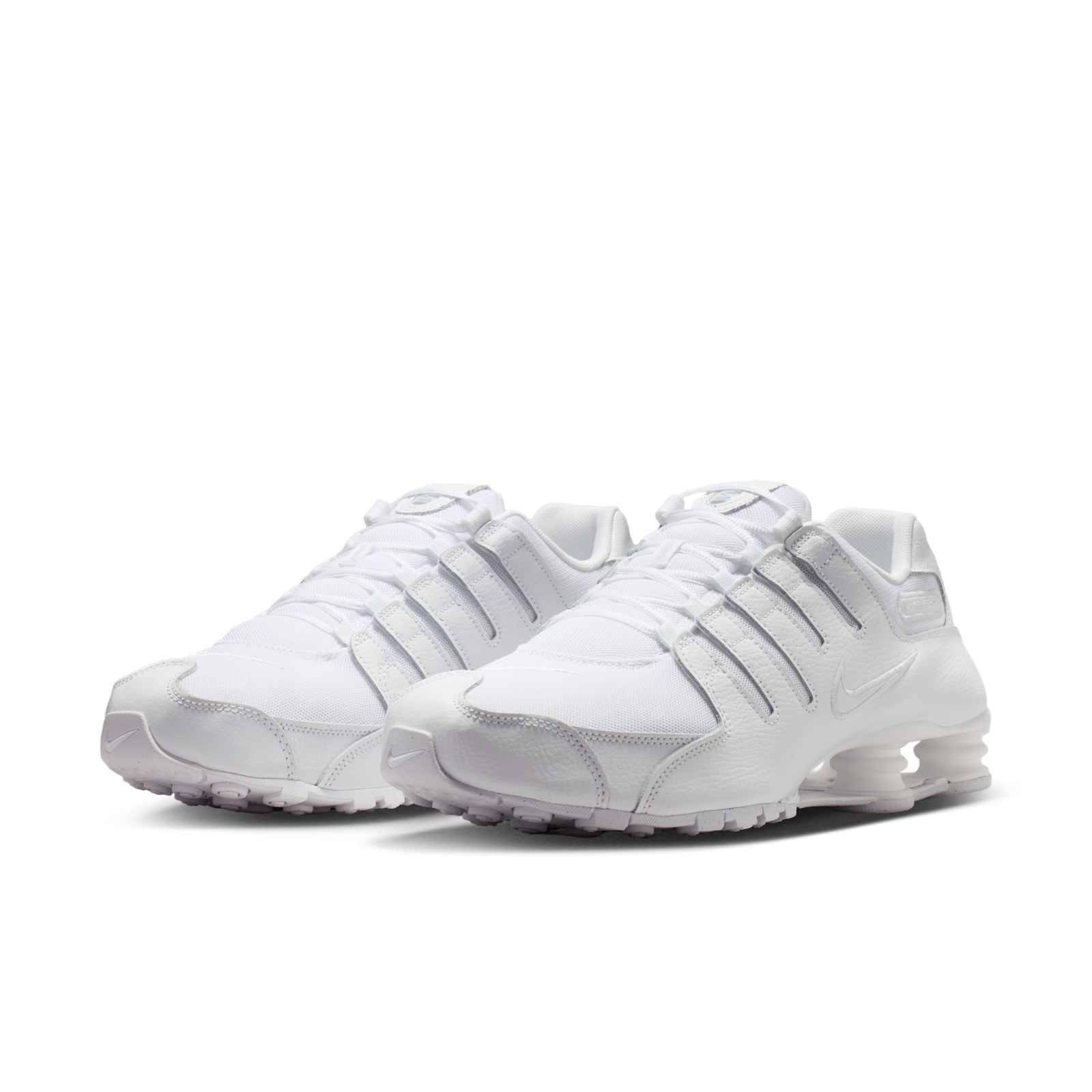 Nike Shox NZ Triple White IQ8263-100 front