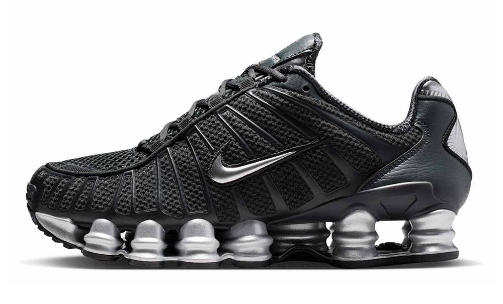 Nike Shox TL Off-Noir Black Silver