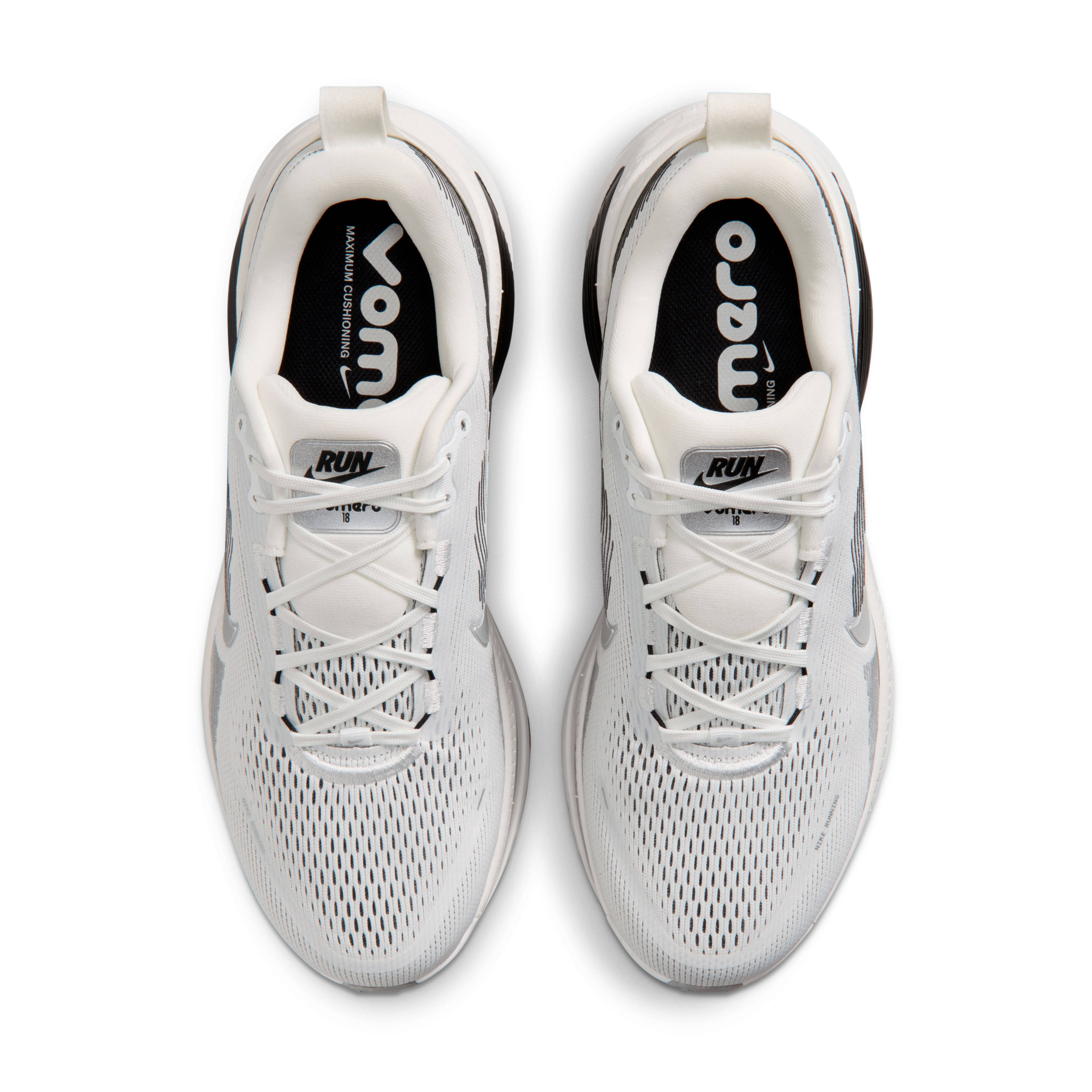 Nike Vomero 18 Summit White Black Silver Top