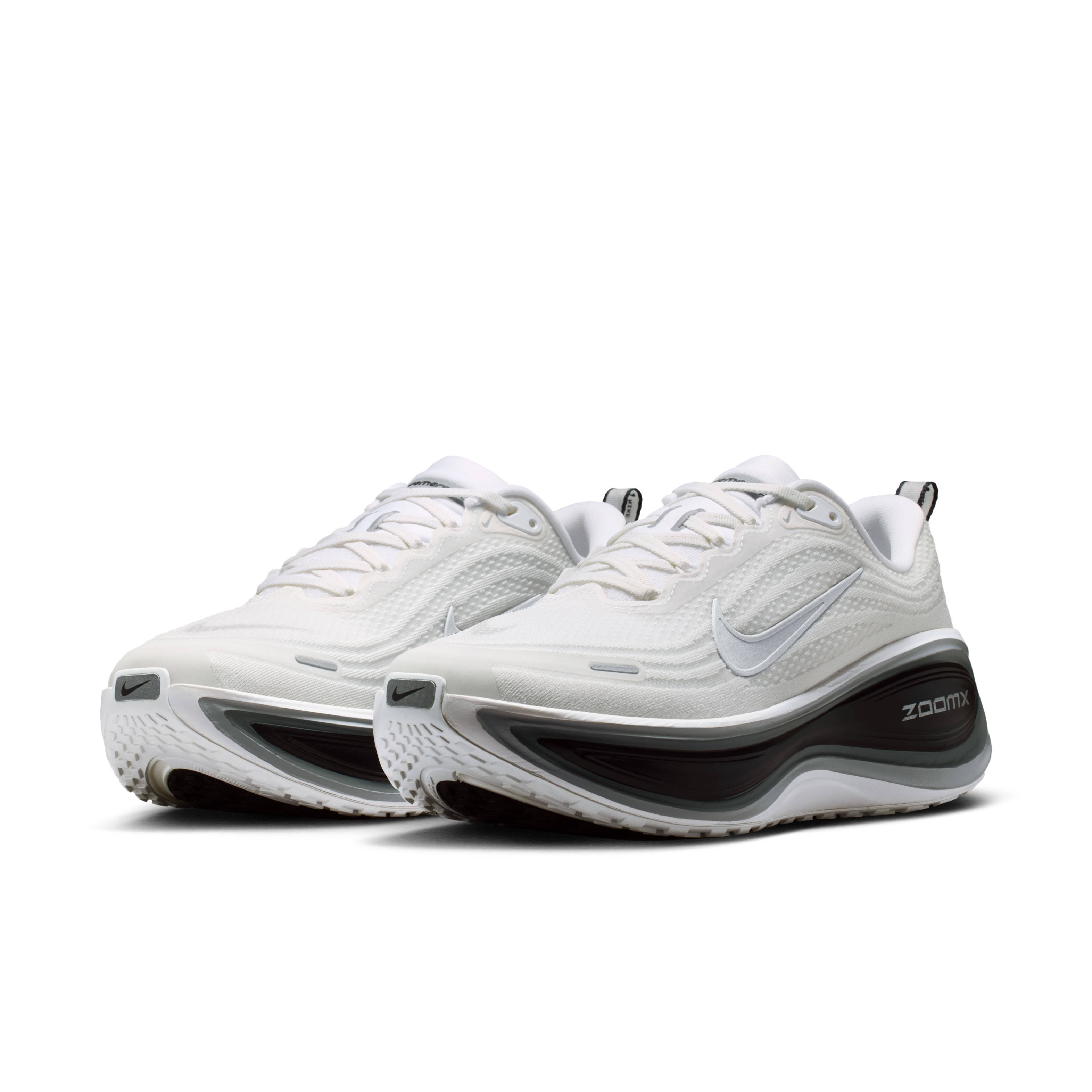 Nike Vomero Plus White Black Cool Grey Pair