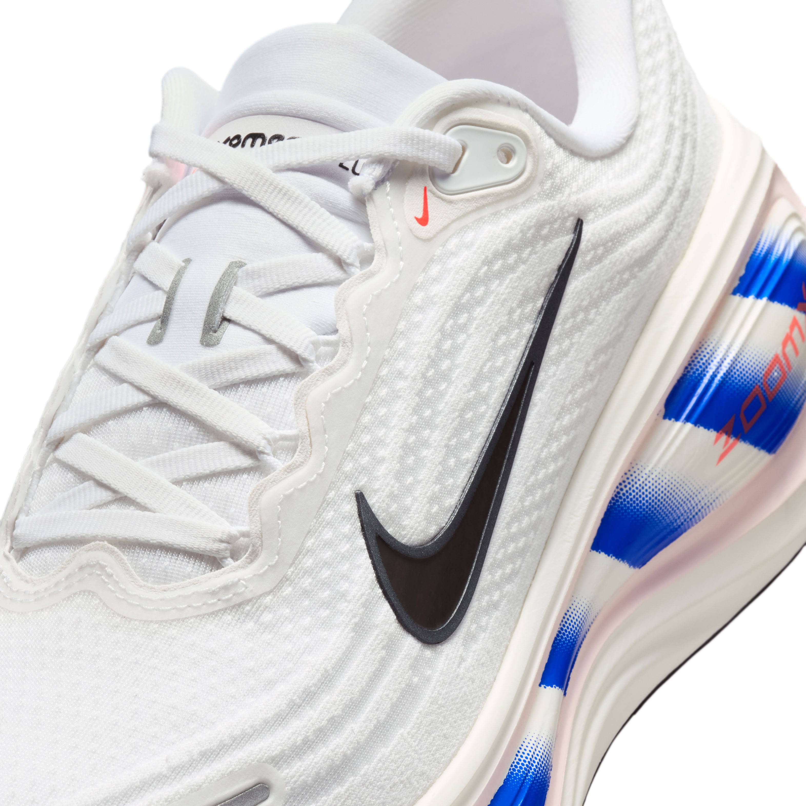 Nike Vomero Plus White Racer Blue Detail