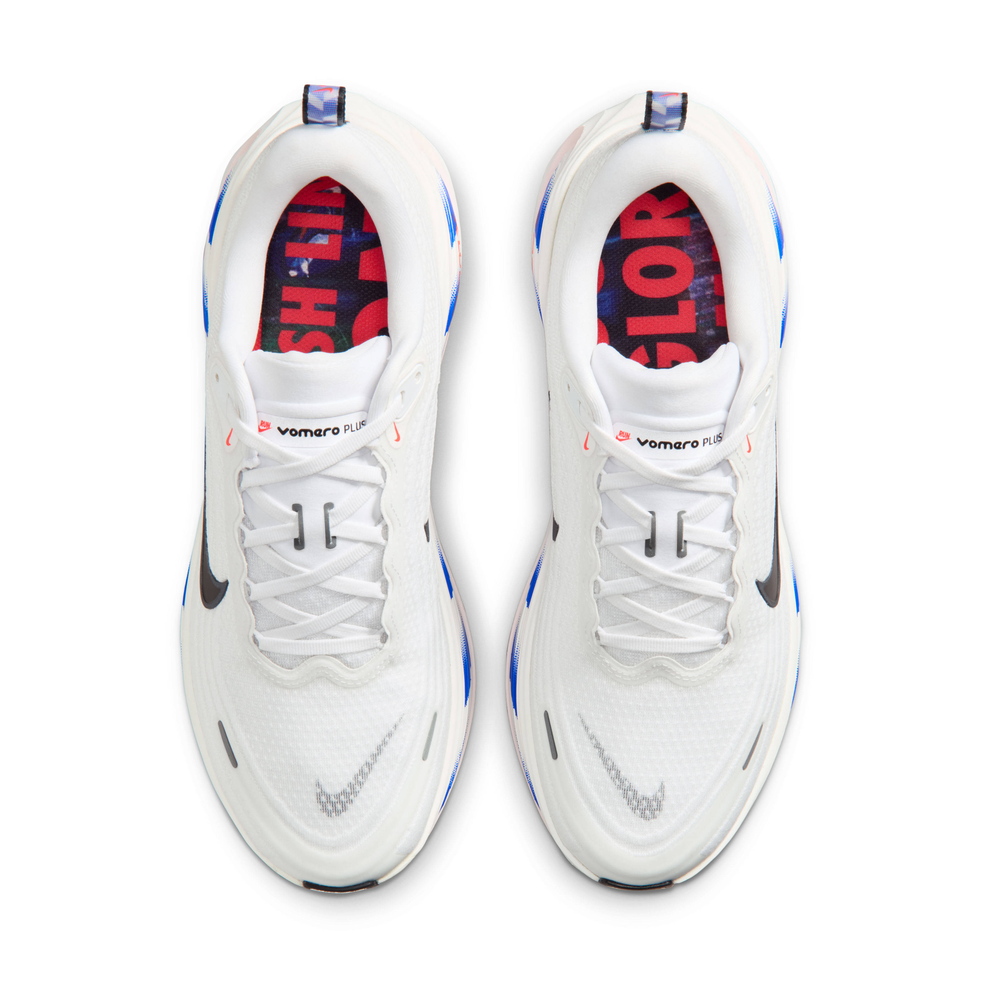Nike Vomero Plus White Racer Blue Top