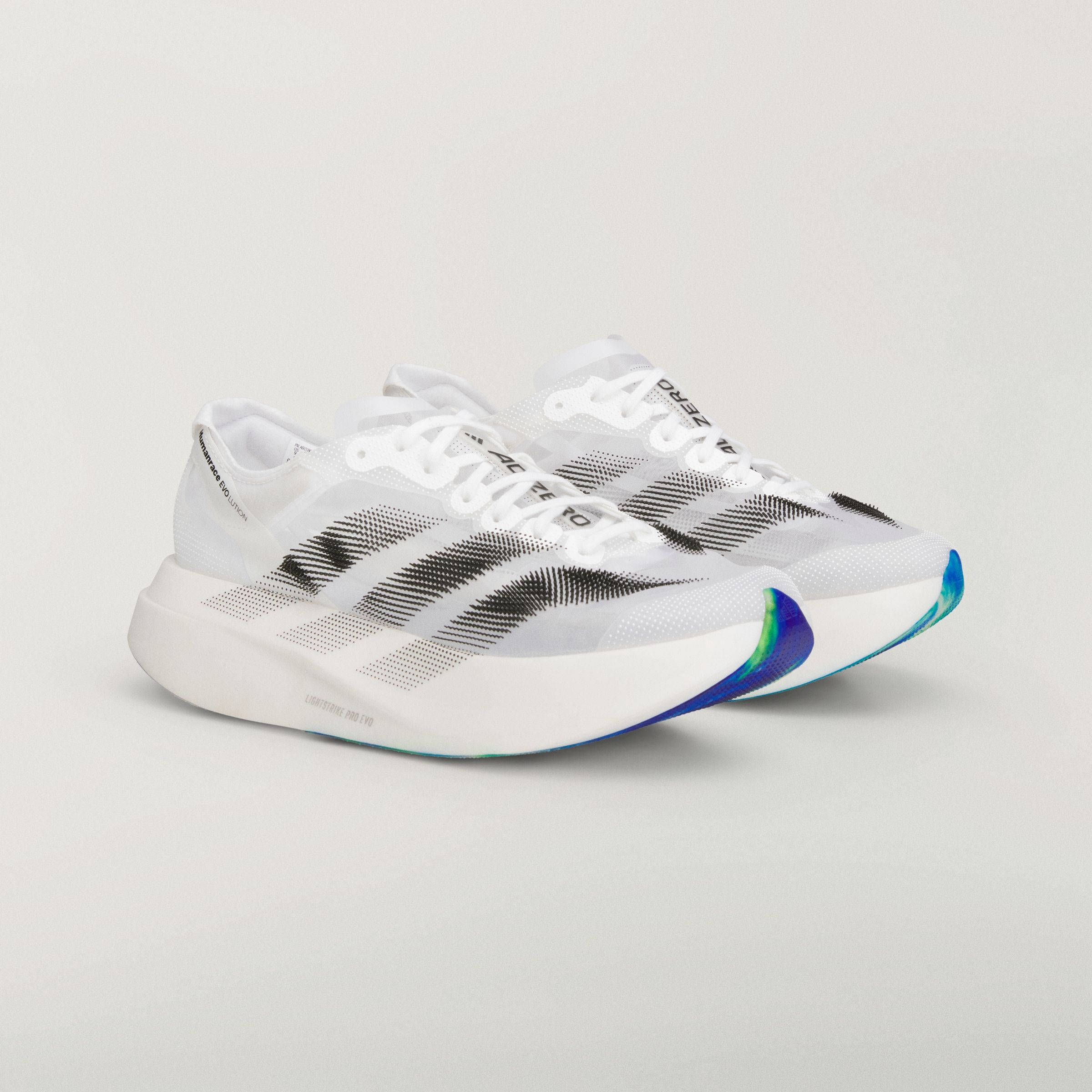 Pharrell x adidas Humanrace EVOLUTION Pro White Black KJ1992 front