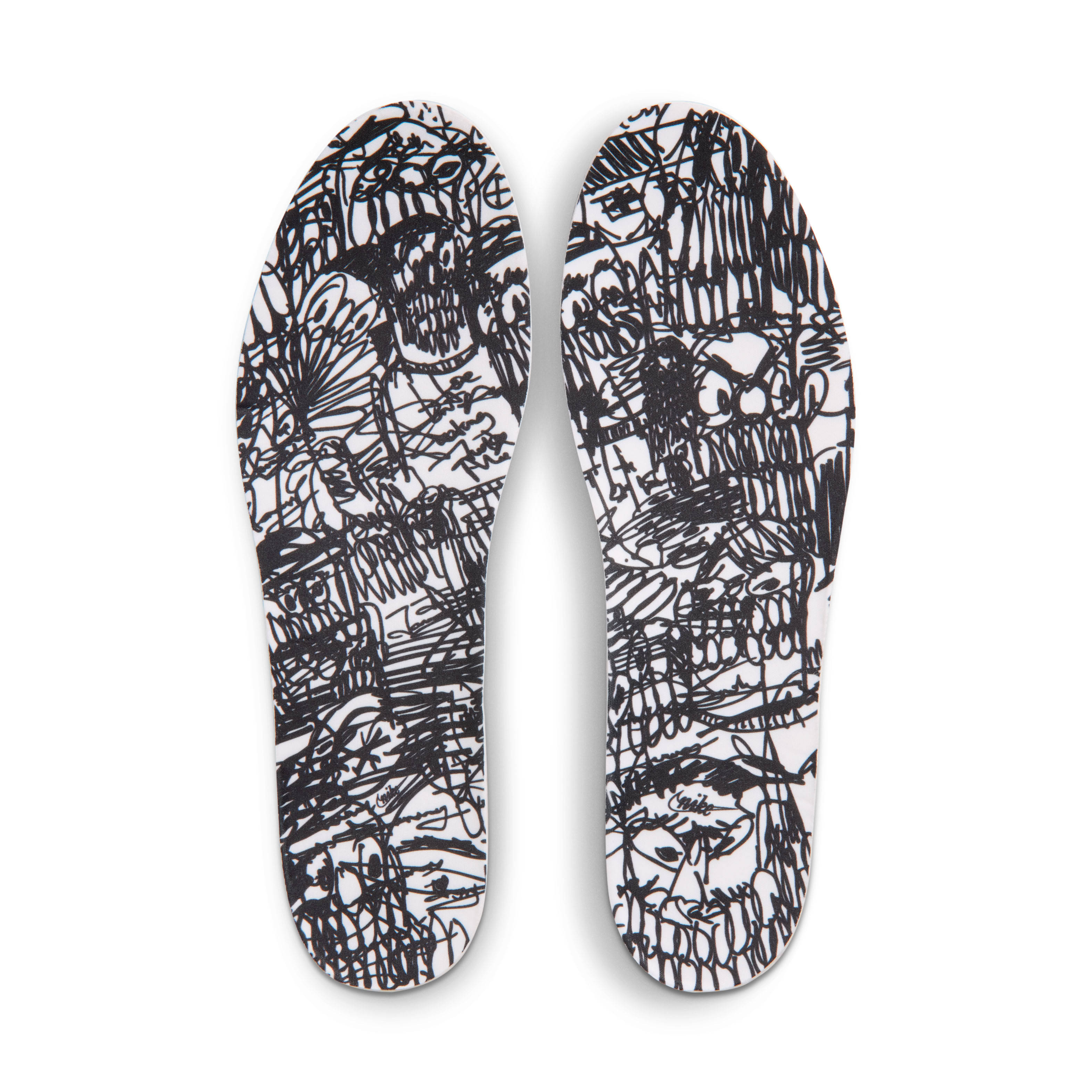 Slawn x Nike Cryoshot White Black In Soles