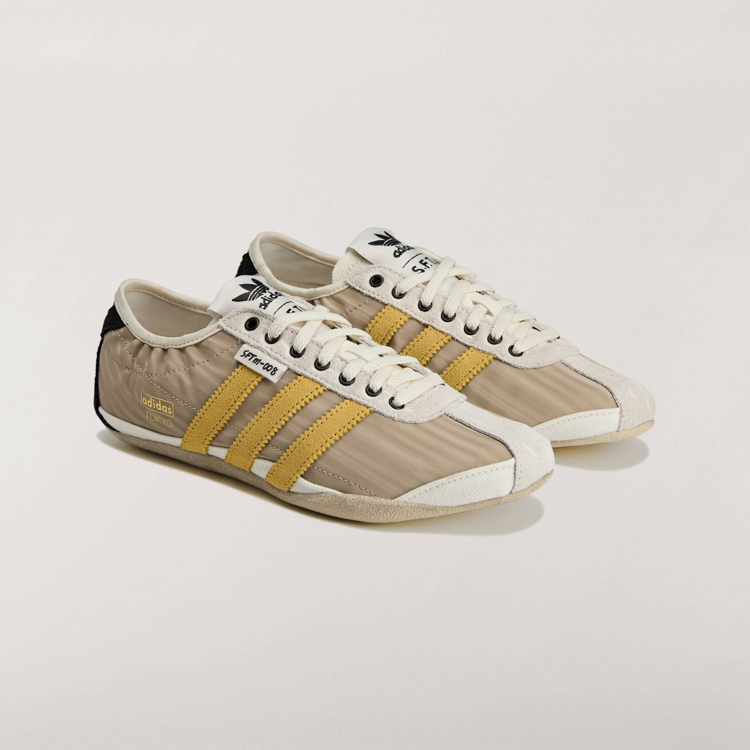 Song For The Mute x adidas Tokyo Grey Yellow KJ4401 front